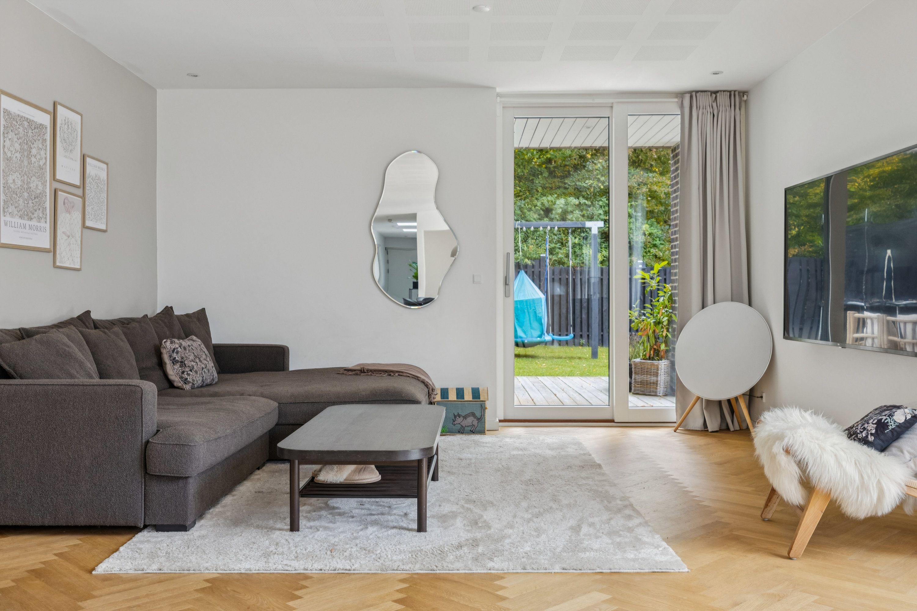 Fremhævet stue billede i fuldskærmstilstand. Billede af Spangsvej 39C, Paarup, 5210 Odense NV