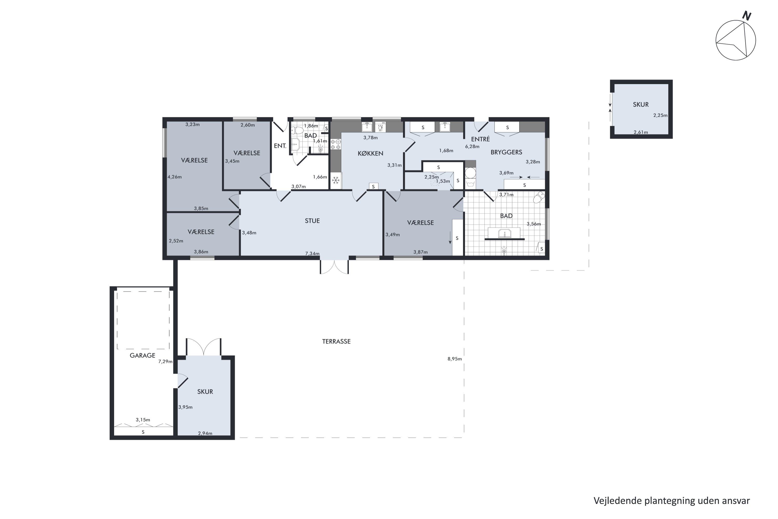 Plantegninger billede af Løvsangervænget 9, Snestrup, 5210 Odense NV