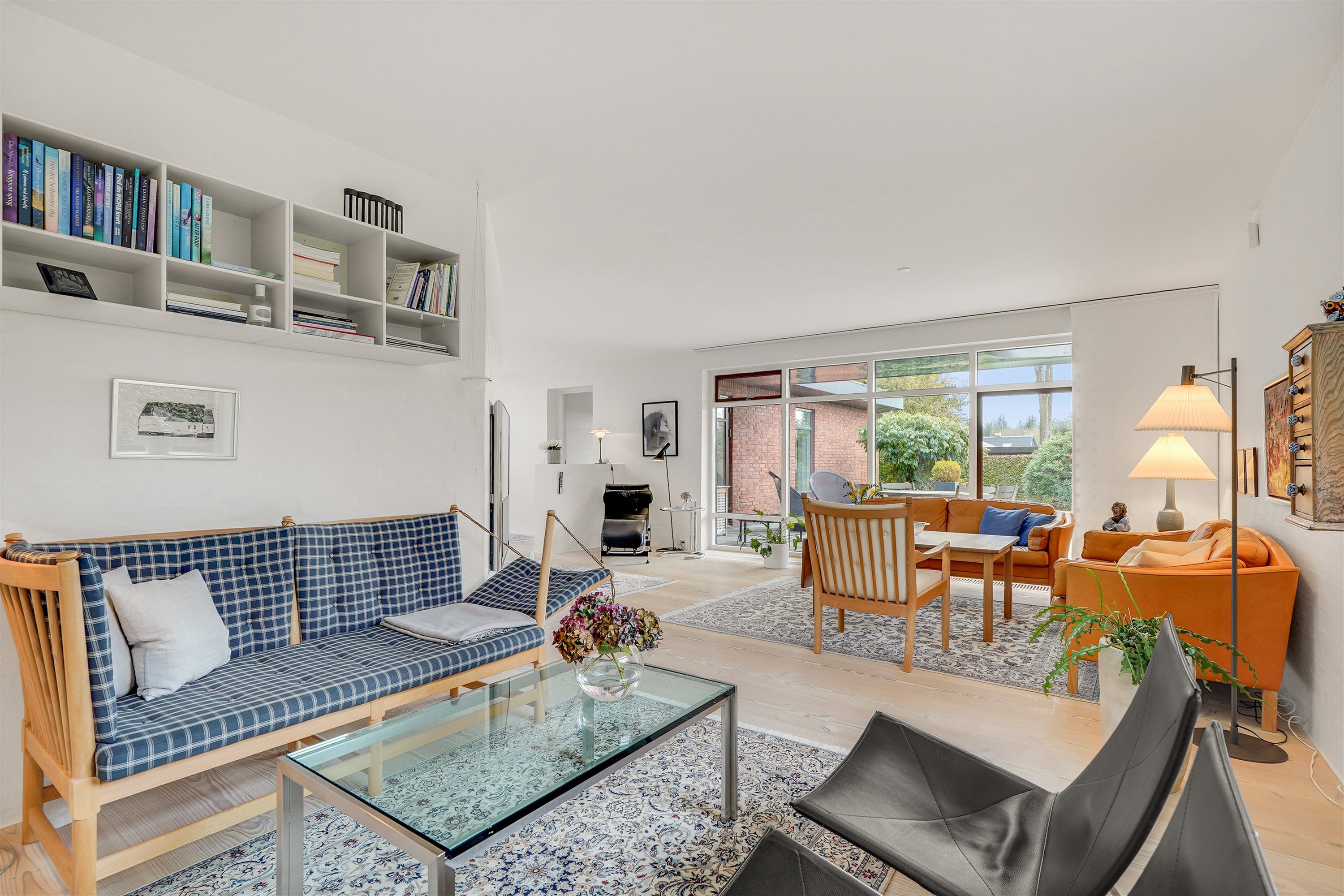 Fremhævet stue billede i fuldskærmstilstand. Billede af Skovbrynet 3, 7260 Sønder Omme