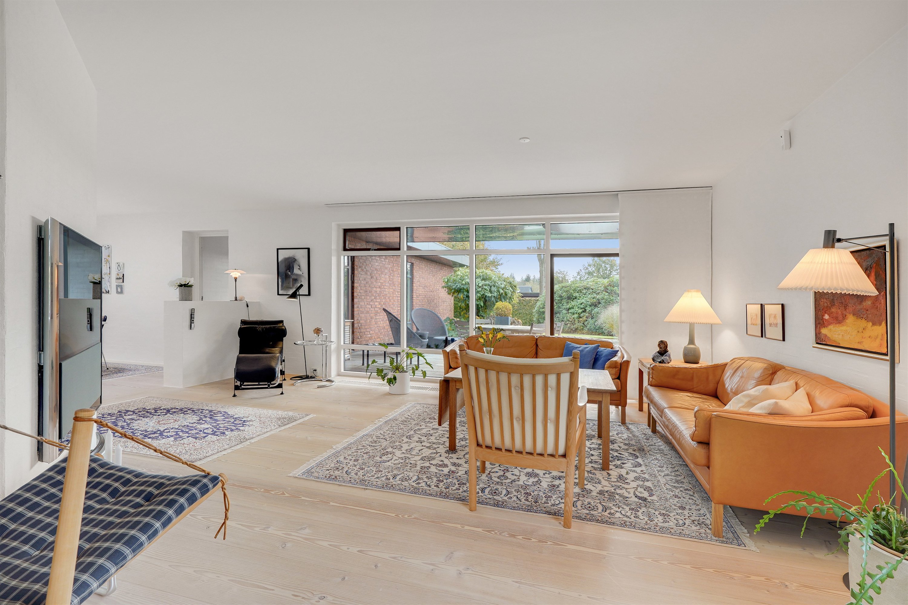 Fremhævet stue billede i fuldskærmstilstand. Billede af Skovbrynet 3, 7260 Sønder Omme