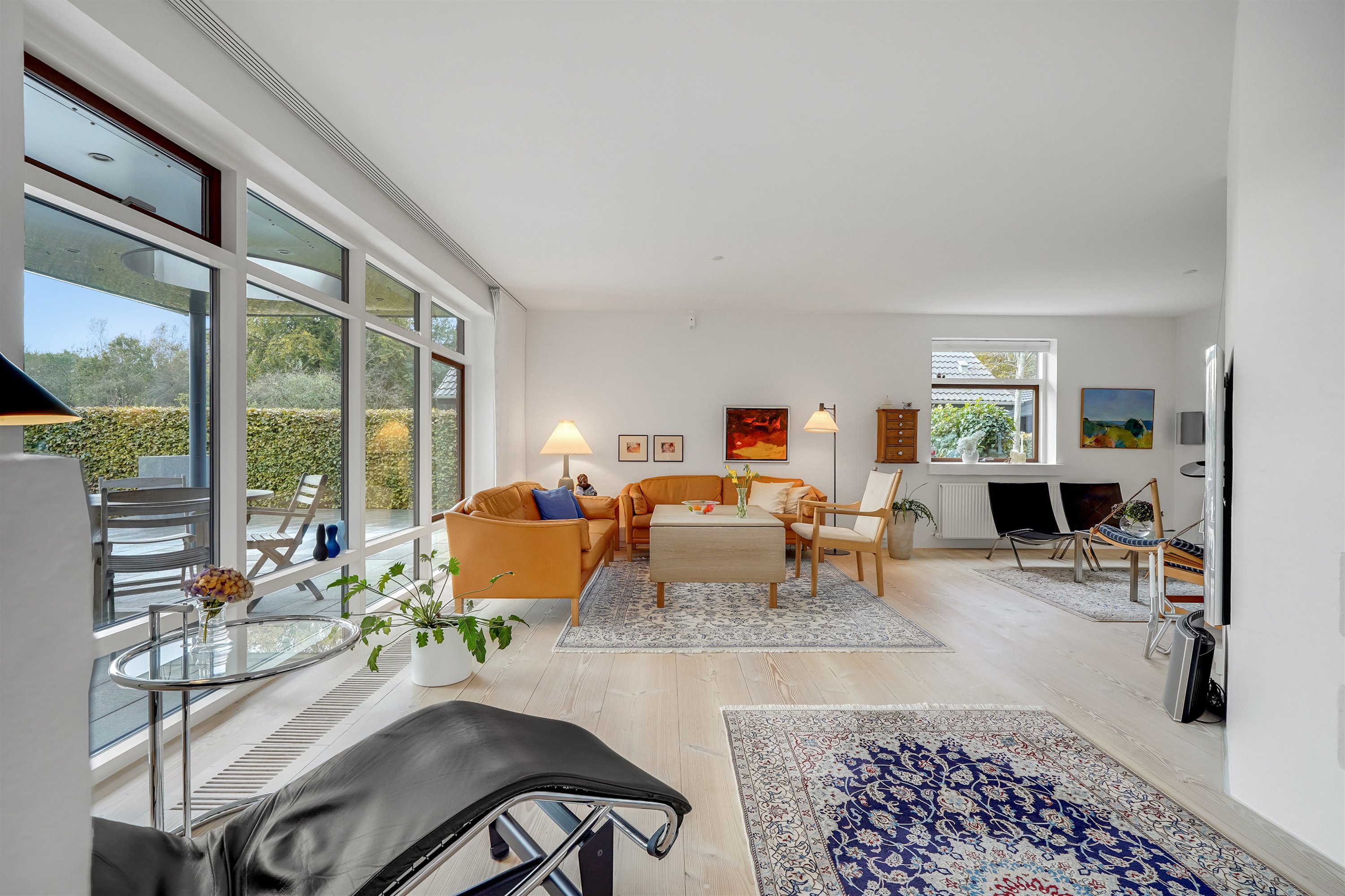 Fremhævet stue billede i fuldskærmstilstand. Billede af Skovbrynet 3, 7260 Sønder Omme