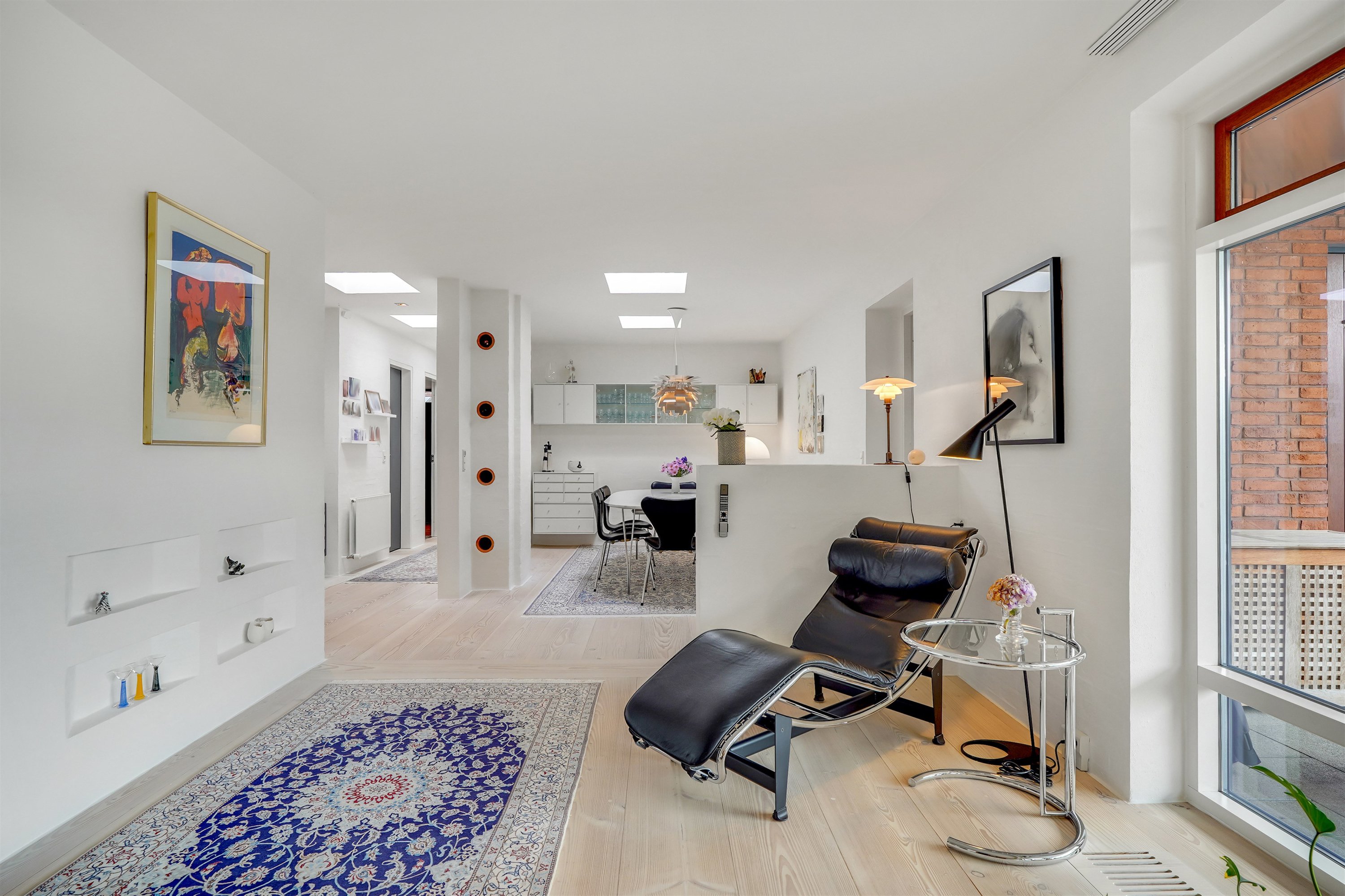 Fremhævet stue billede i fuldskærmstilstand. Billede af Skovbrynet 3, 7260 Sønder Omme