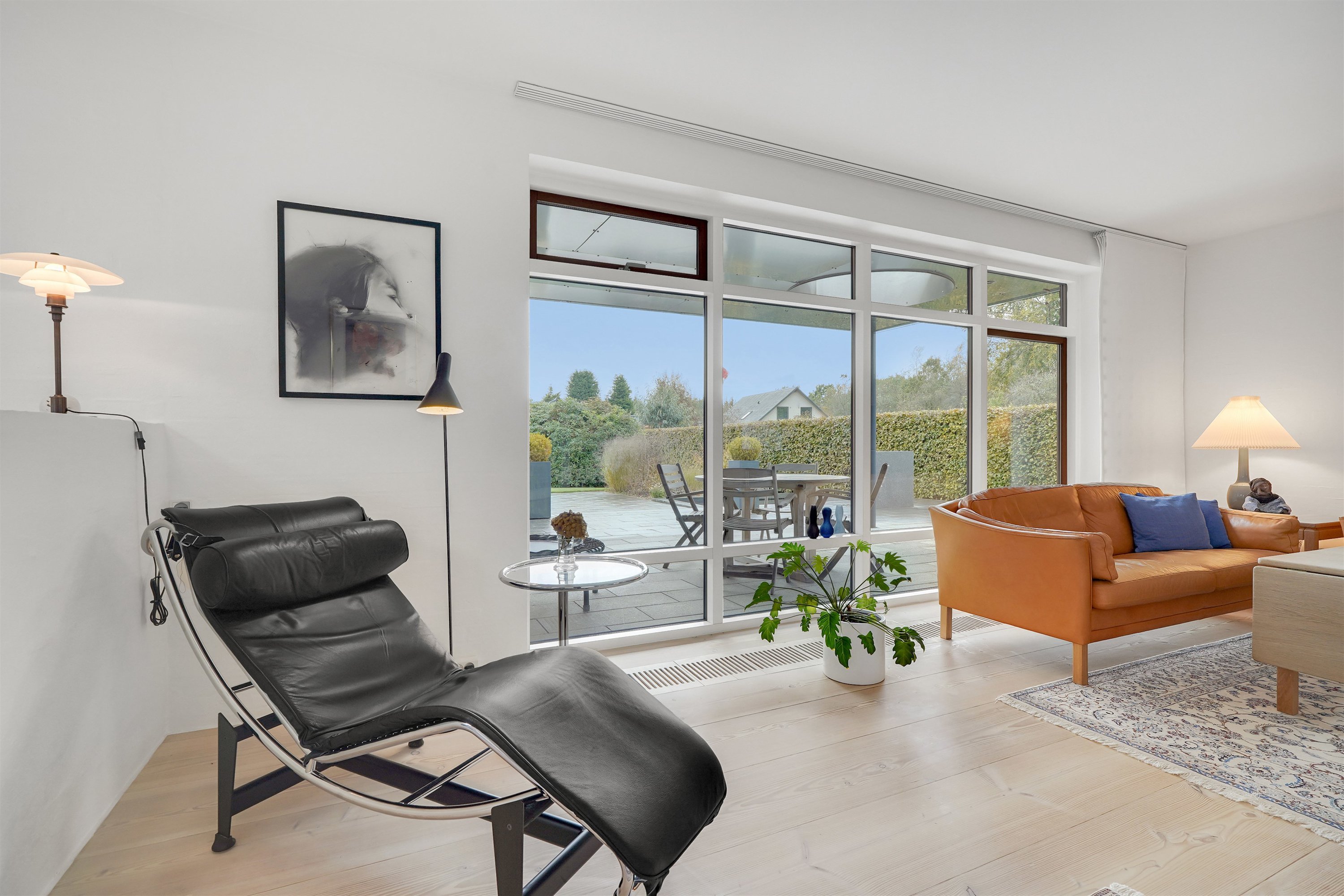 Fremhævet stue billede i fuldskærmstilstand. Billede af Skovbrynet 3, 7260 Sønder Omme