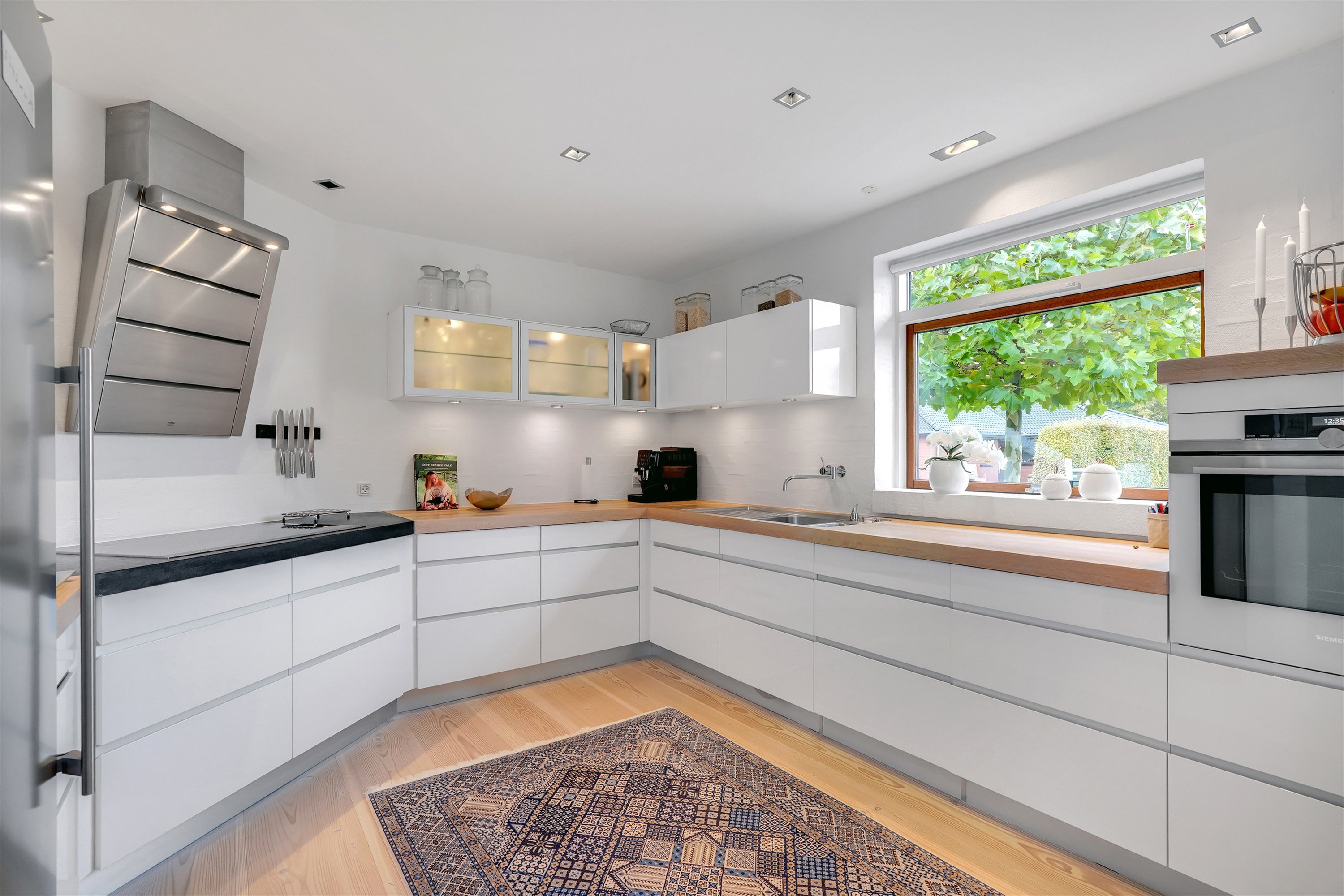 Fremhævet køkken billede i fuldskærmstilstand. Billede af Skovbrynet 3, 7260 Sønder Omme