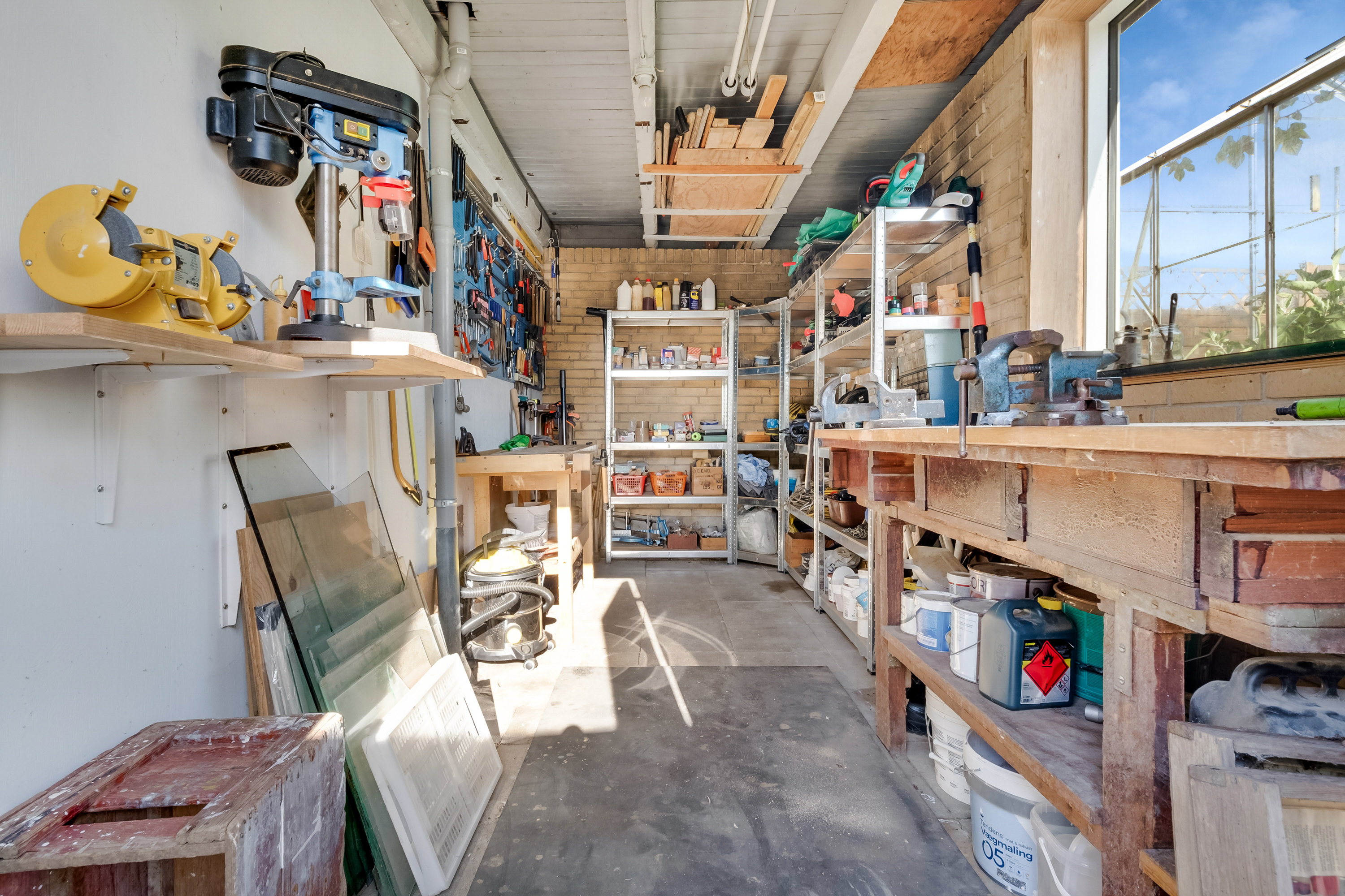 Fremhævet værksted billede i fuldskærmstilstand. Billede af Møllebakken 2, Allested, 5672 Broby