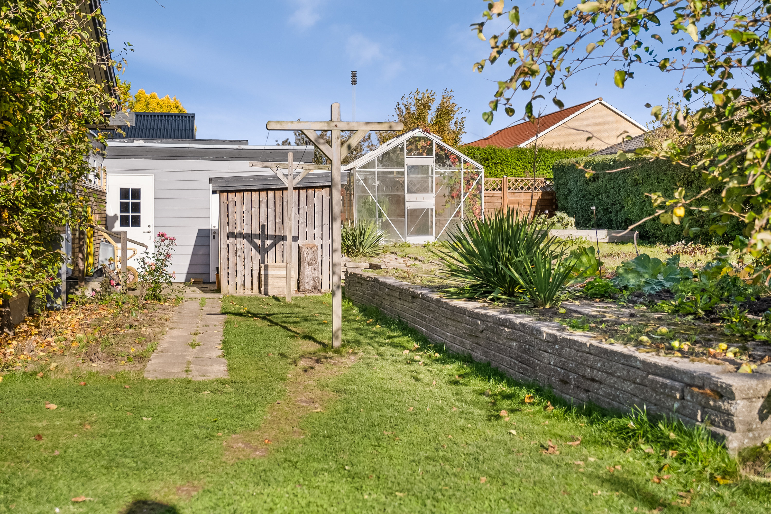 Fremhævet have billede i fuldskærmstilstand. Billede af Møllebakken 2, Allested, 5672 Broby