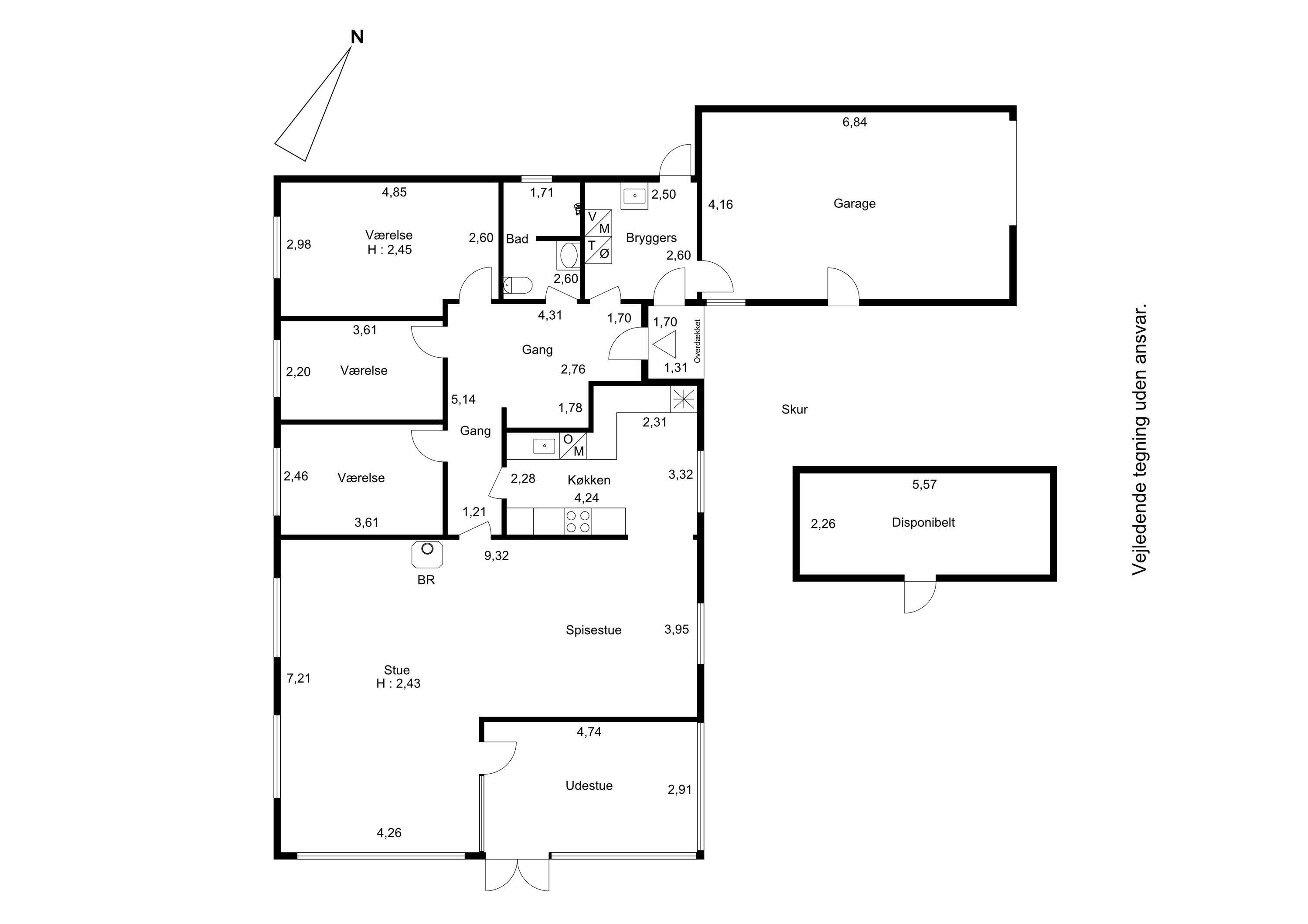 Plantegninger billede af Orupgade 48, Orup, 4640 Faxe