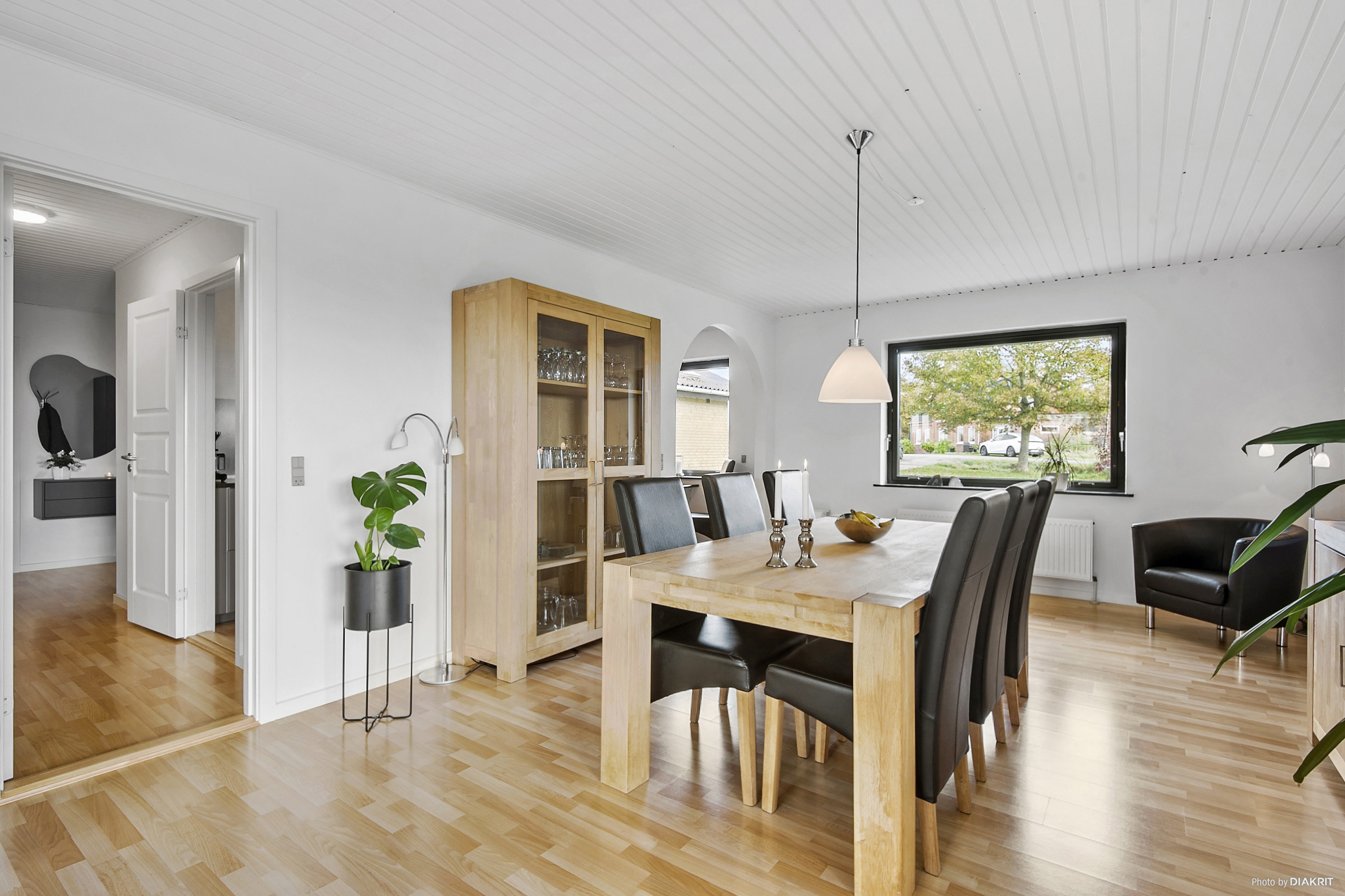 Fremhævet spisestue billede i fuldskærmstilstand. Billede af Orupgade 48, Orup, 4640 Faxe