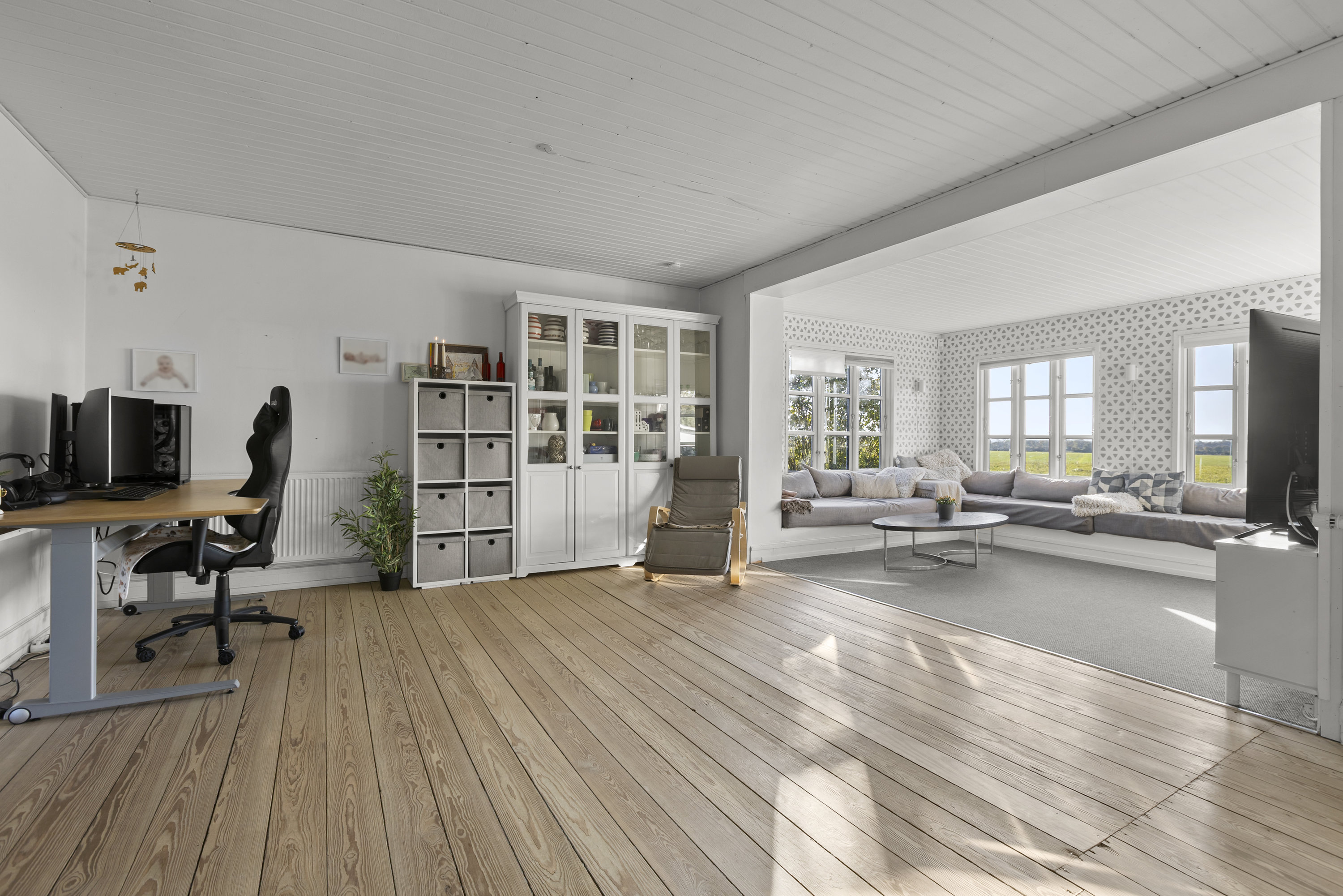 Fremhævet stue billede i fuldskærmstilstand. Billede af Balstrupvej 114, Balstrup, 4100 Ringsted