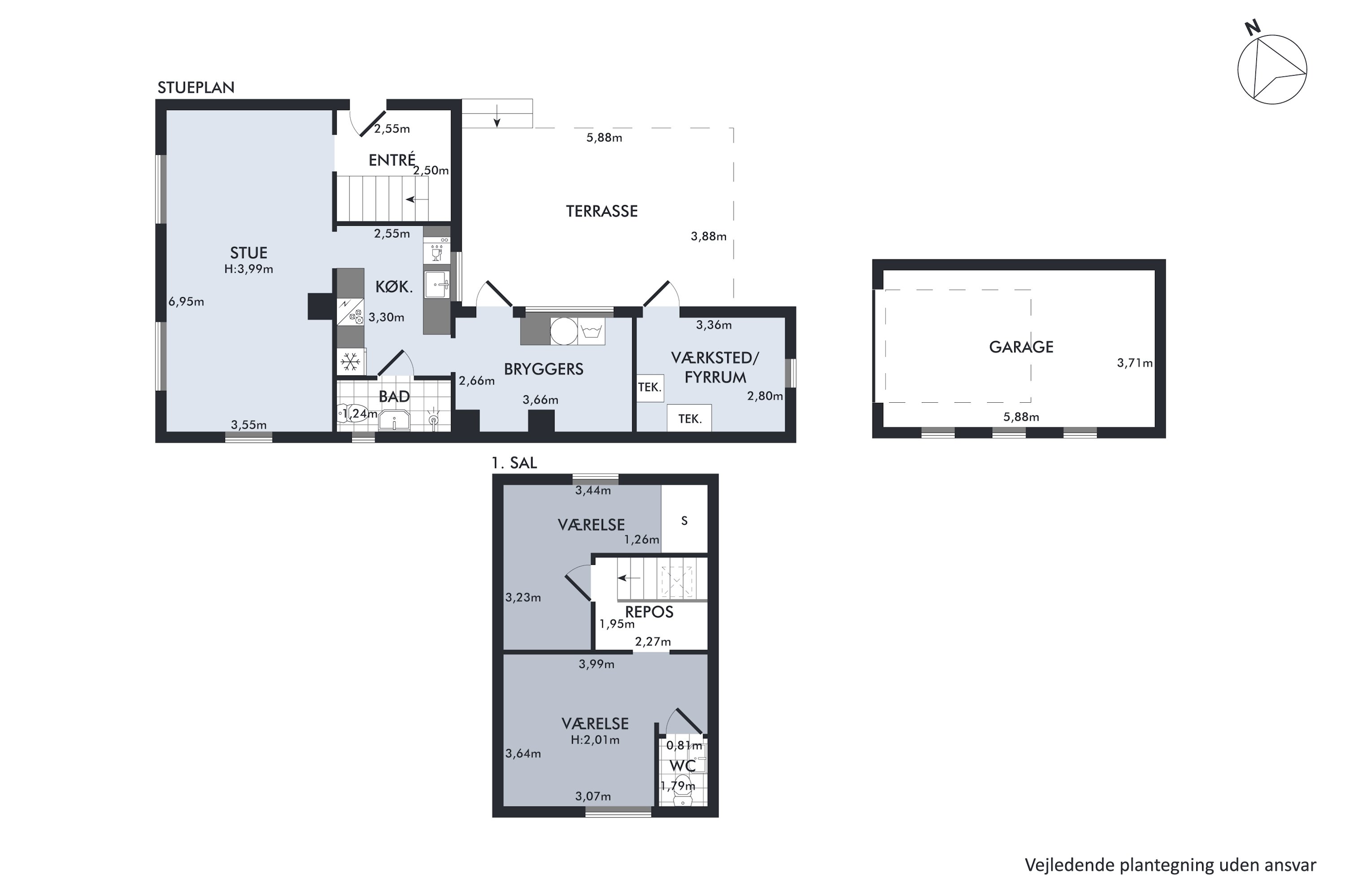 Plantegninger billede af Flinterupvej 16, Bjerge, 4480 Store Fuglede