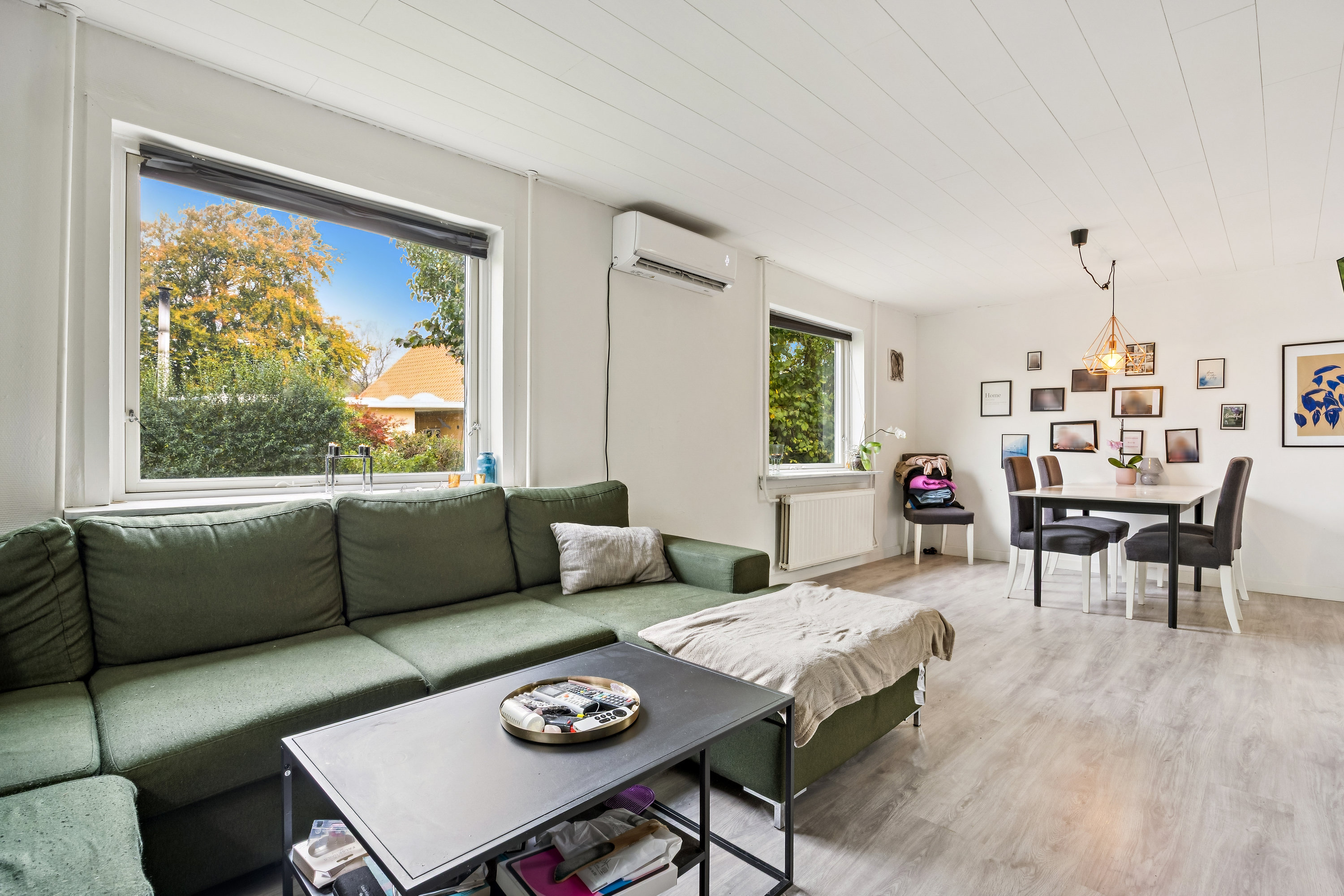 Fremhævet stue billede i fuldskærmstilstand. Billede af Flinterupvej 16, Bjerge, 4480 Store Fuglede