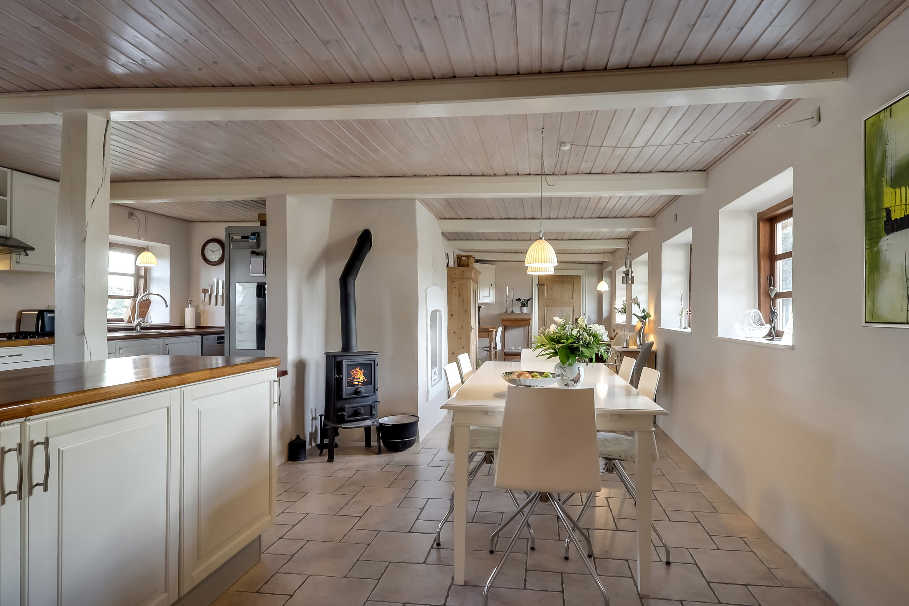 Fremhævet køkken billede i fuldskærmstilstand. Billede af Udflyttervej 9, Tåsinge, 5700 Svendborg