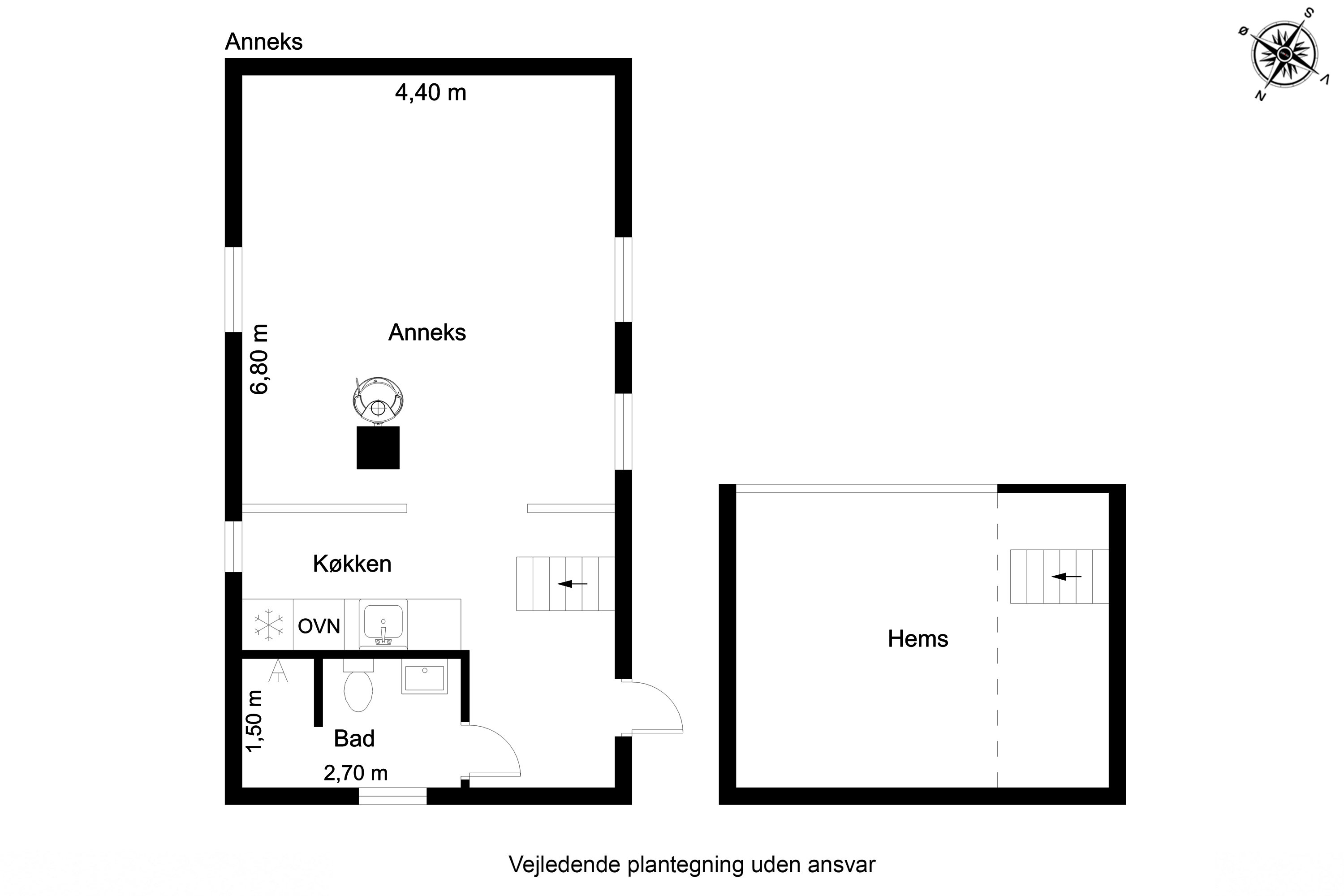 Plantegninger billede af Udflyttervej 9, Tåsinge, 5700 Svendborg