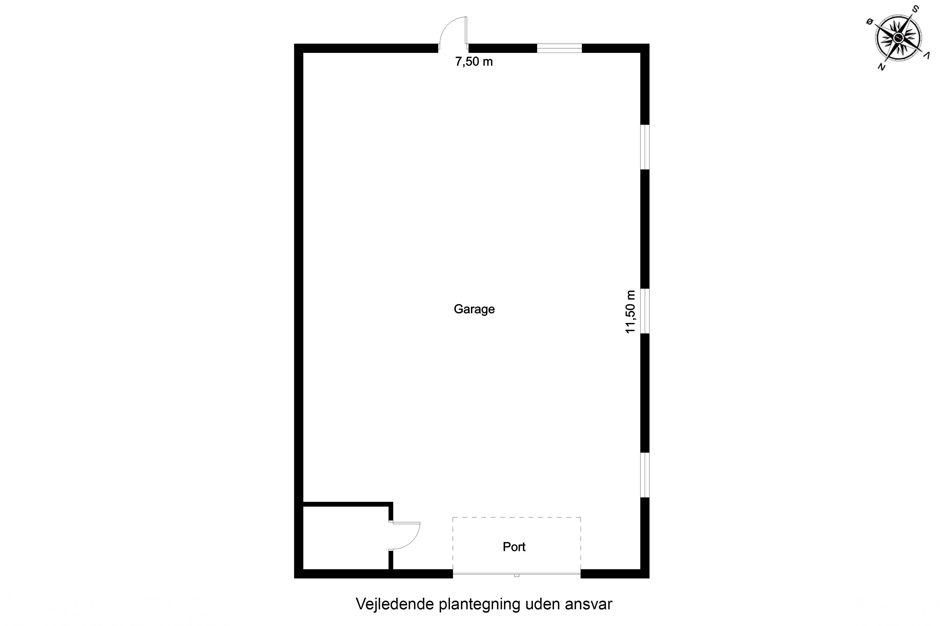 Plantegninger billede af Udflyttervej 9, Tåsinge, 5700 Svendborg