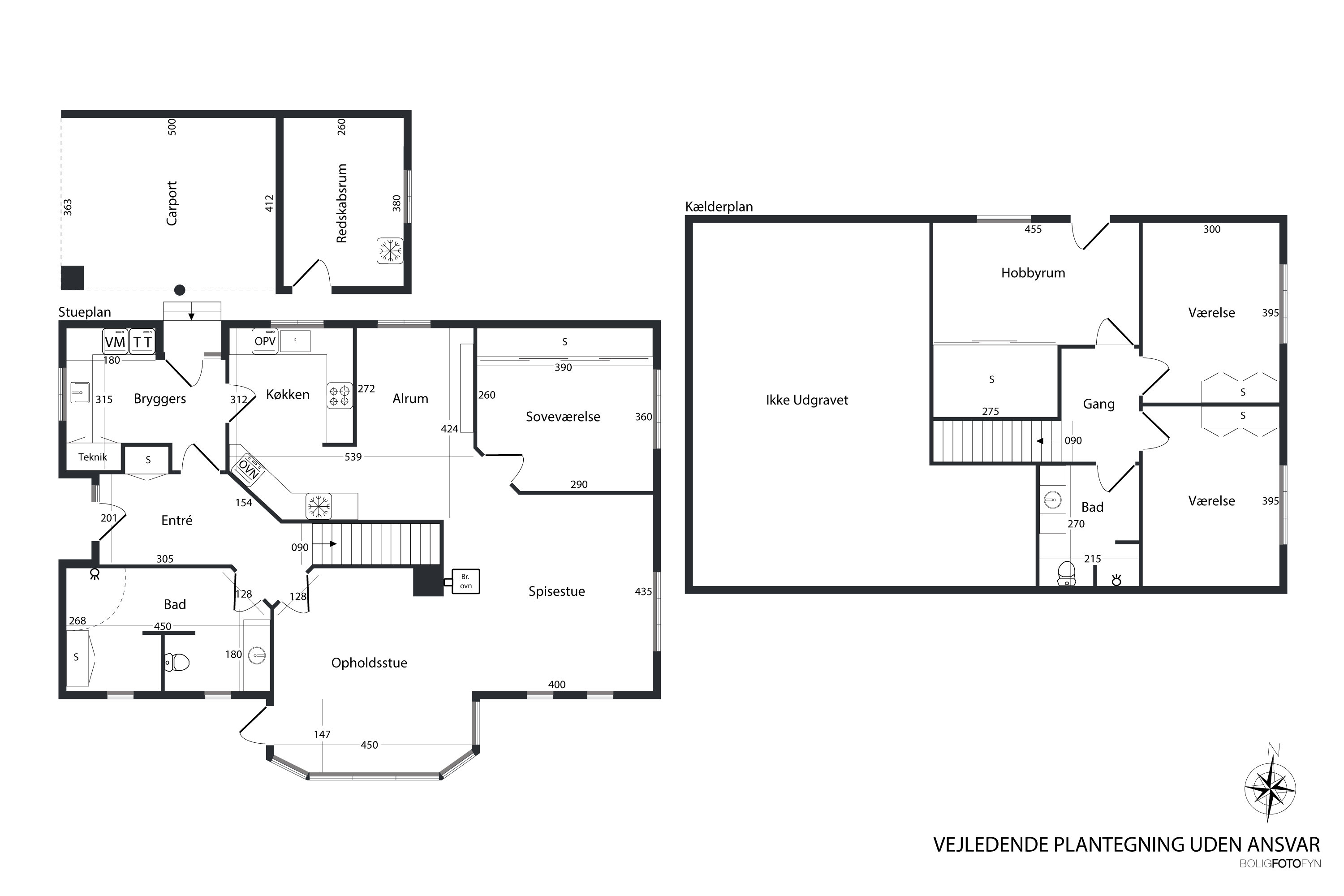 Plantegninger billede af Skrænten 19, 5853 Ørbæk