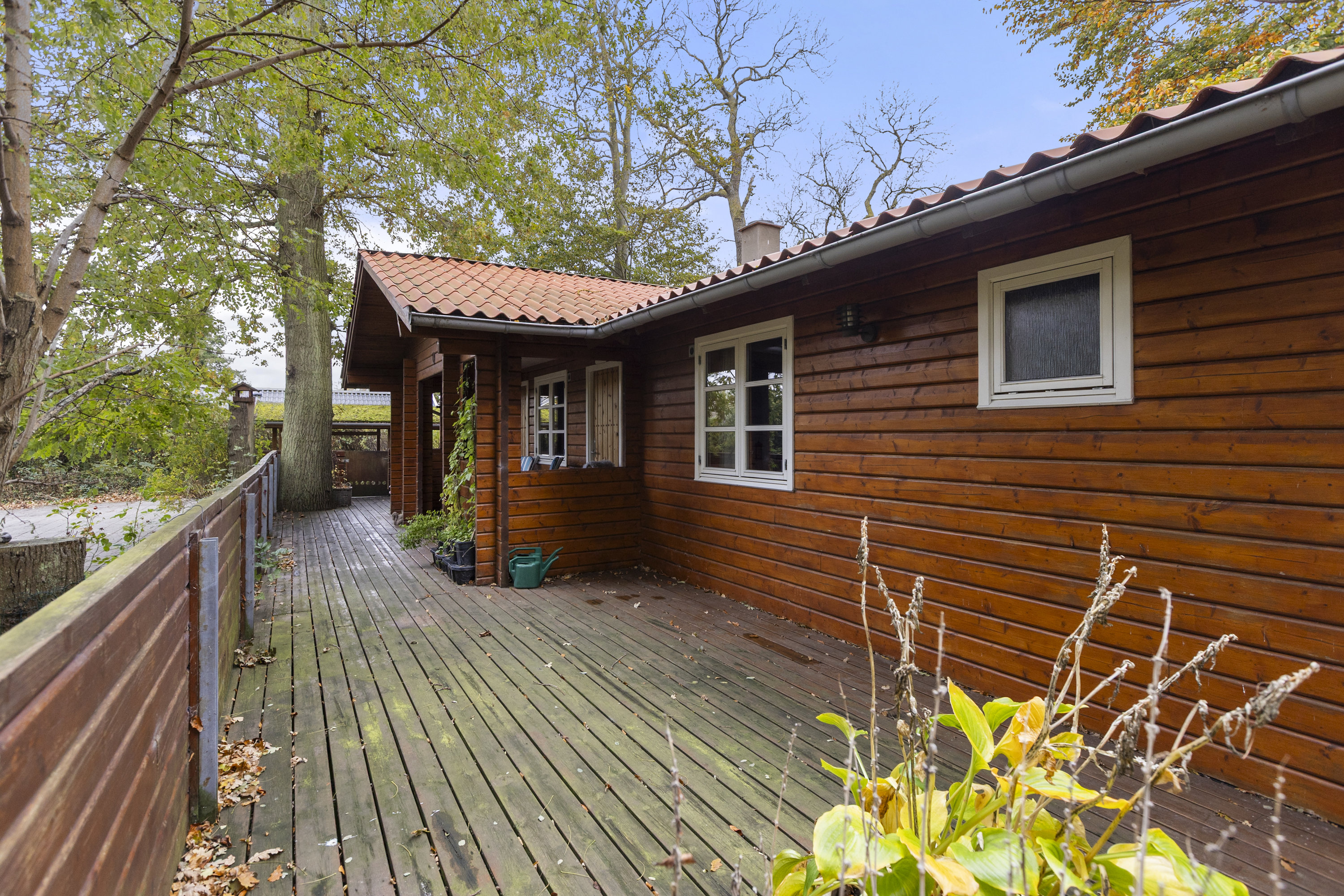 Fremhævet terrasse billede i fuldskærmstilstand. Billede af Humlevænget 10, Sæby, 4070 Kirke Hyllinge