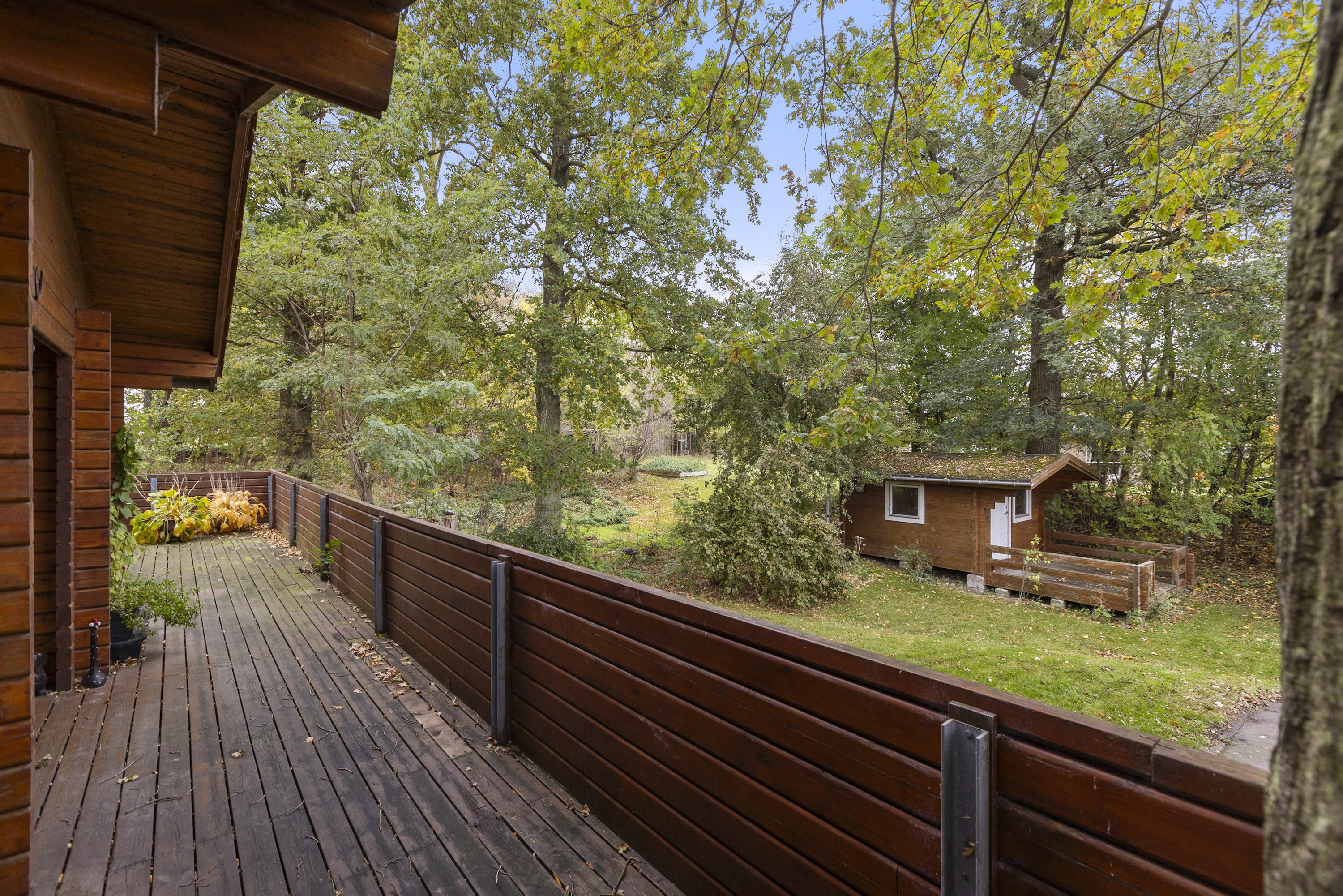 Fremhævet terrasse billede i fuldskærmstilstand. Billede af Humlevænget 10, Sæby, 4070 Kirke Hyllinge