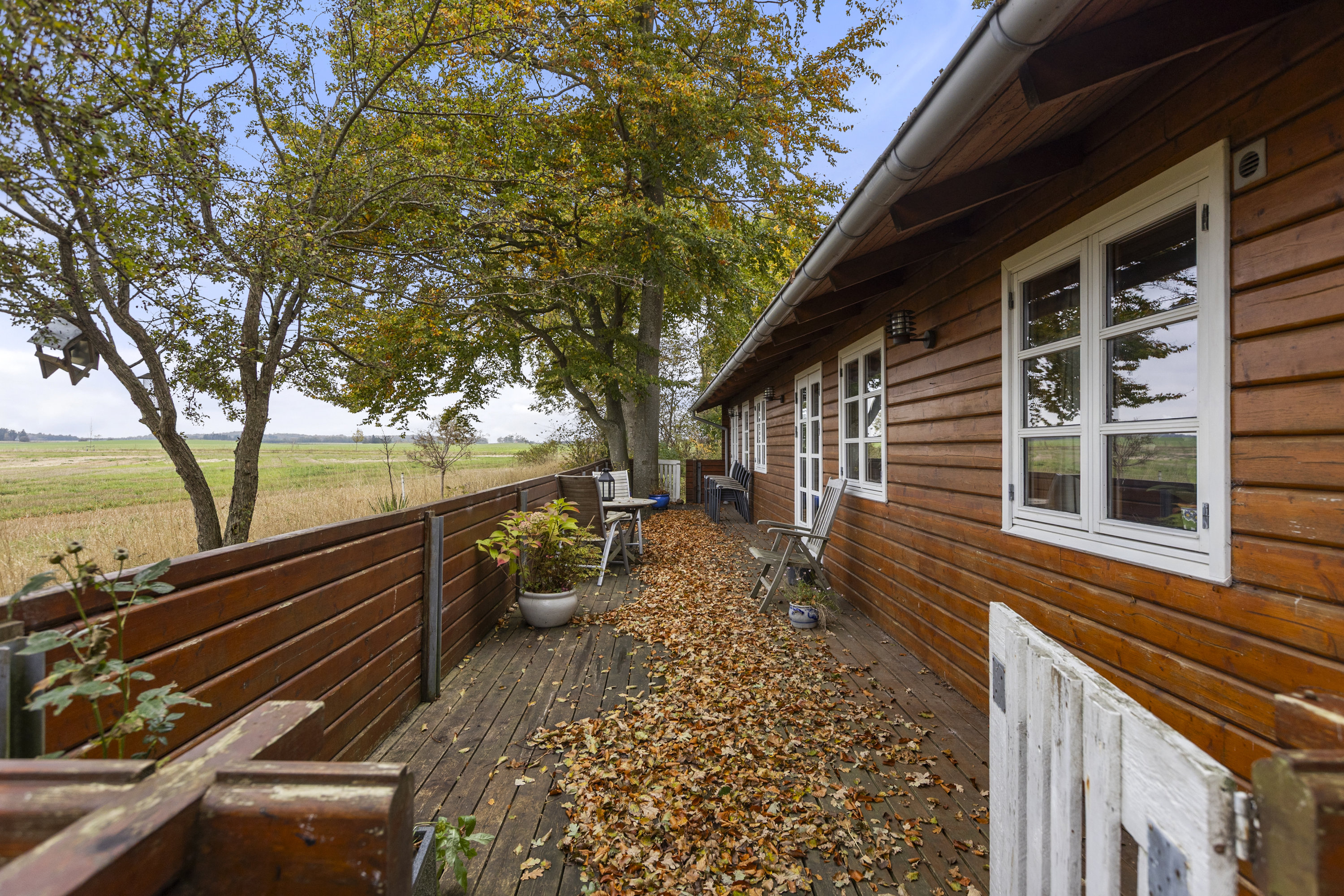 Fremhævet terrasse billede i fuldskærmstilstand. Billede af Humlevænget 10, Sæby, 4070 Kirke Hyllinge
