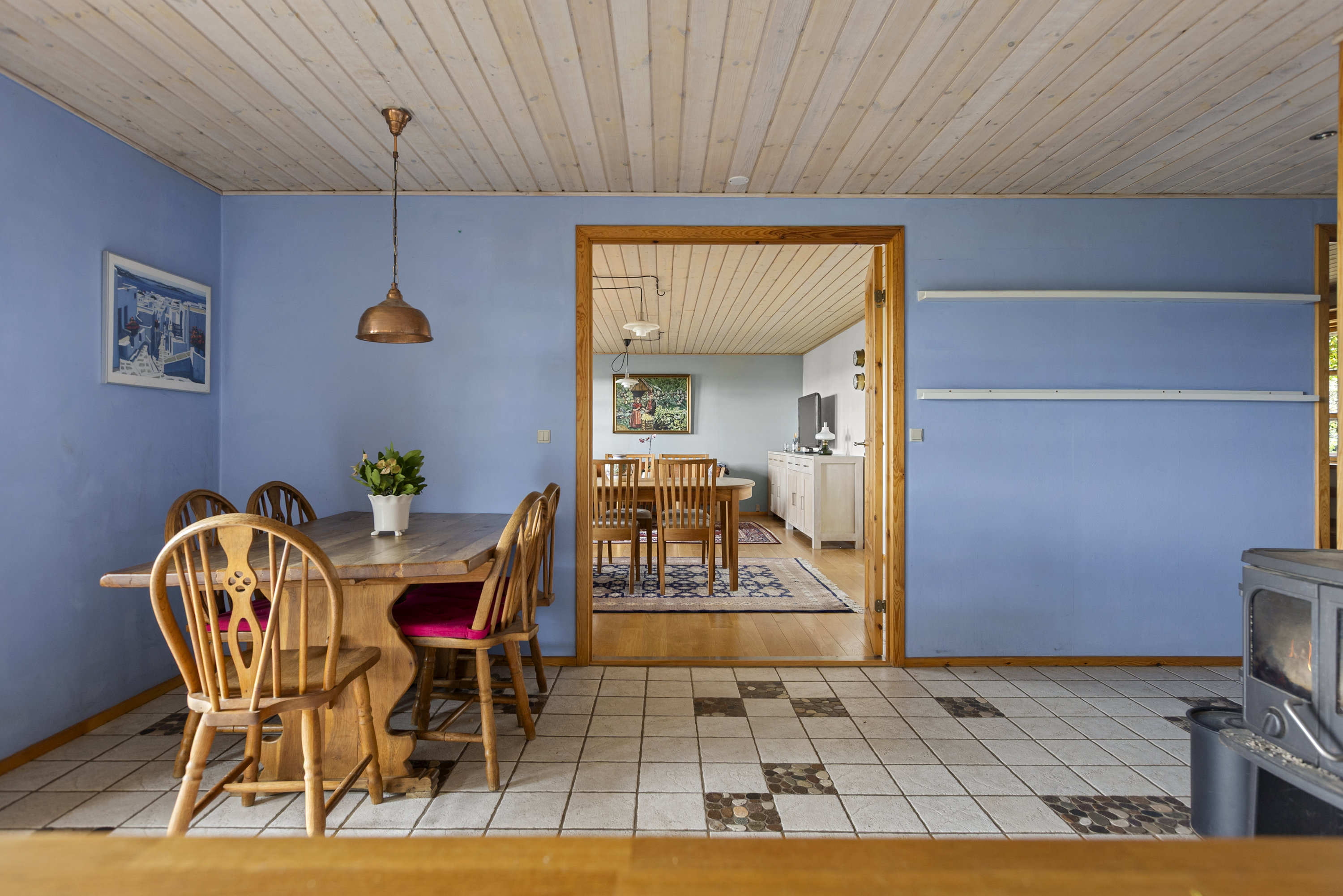 Fremhævet køkken billede i fuldskærmstilstand. Billede af Humlevænget 10, Sæby, 4070 Kirke Hyllinge