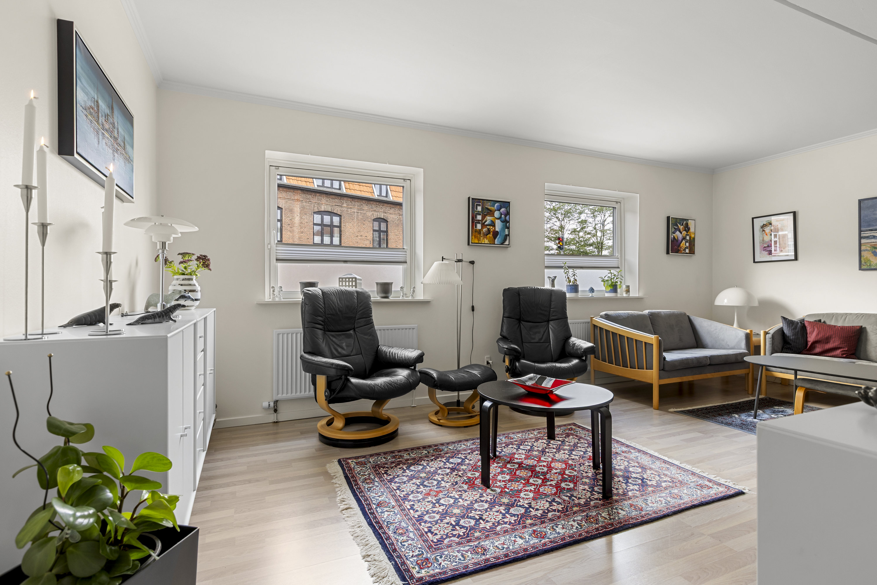 Fremhævet stue billede i fuldskærmstilstand. Billede af Borgediget 24, 4000 Roskilde