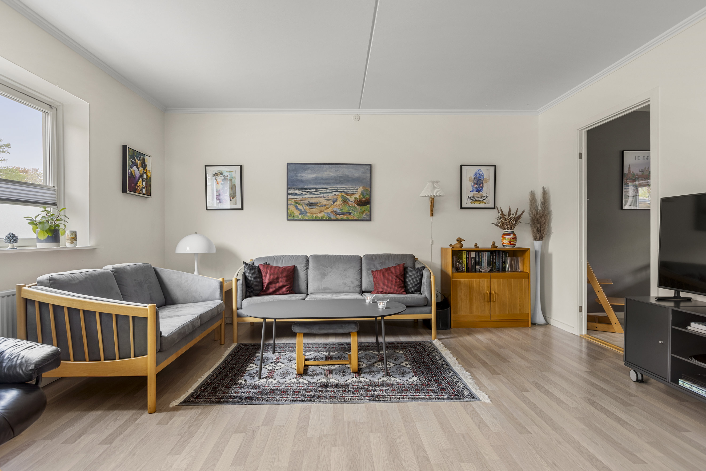 Fremhævet stue billede i fuldskærmstilstand. Billede af Borgediget 24, 4000 Roskilde