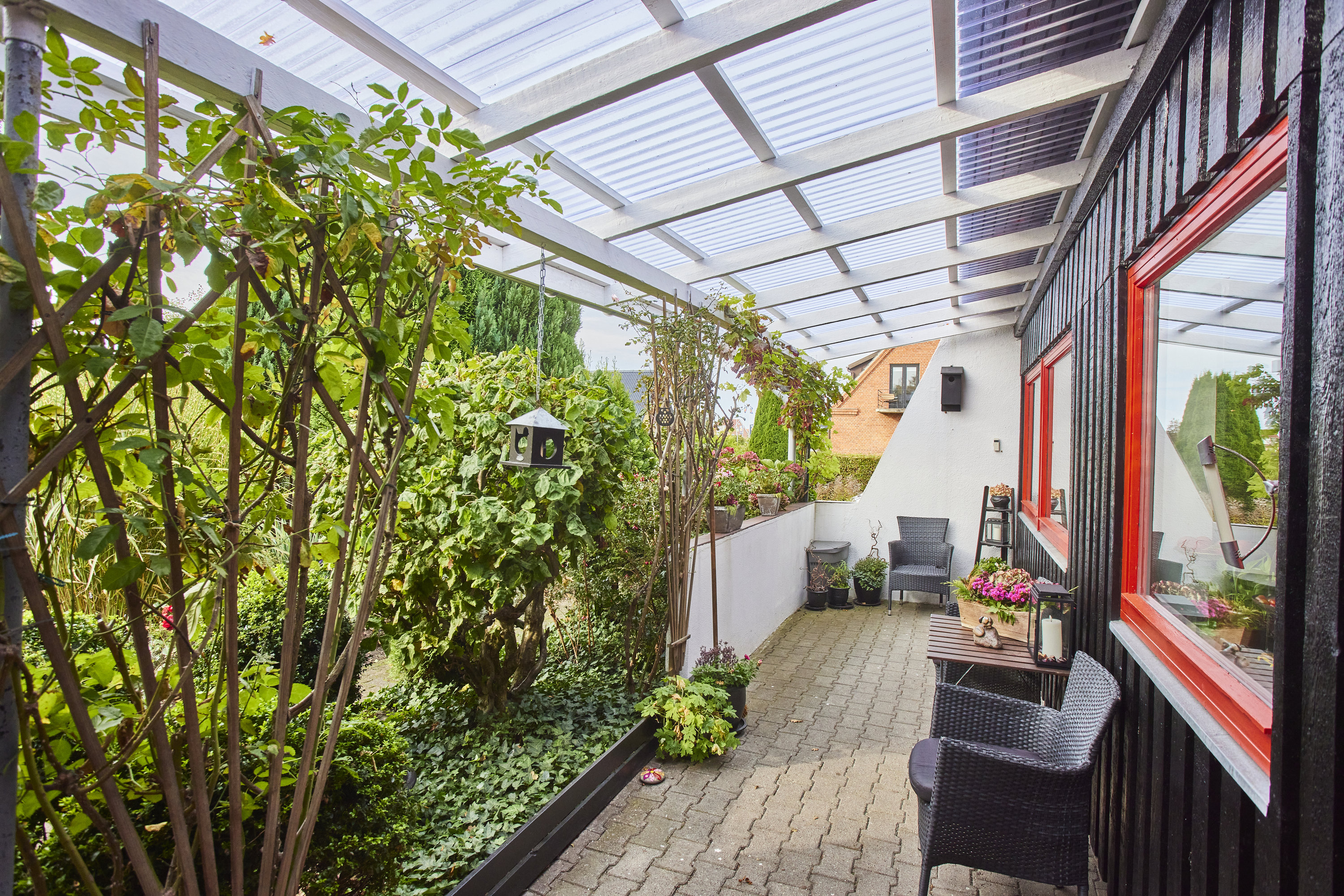 Fremhævet terrasse billede i fuldskærmstilstand. Billede af Birkevej 22, 8800 Viborg