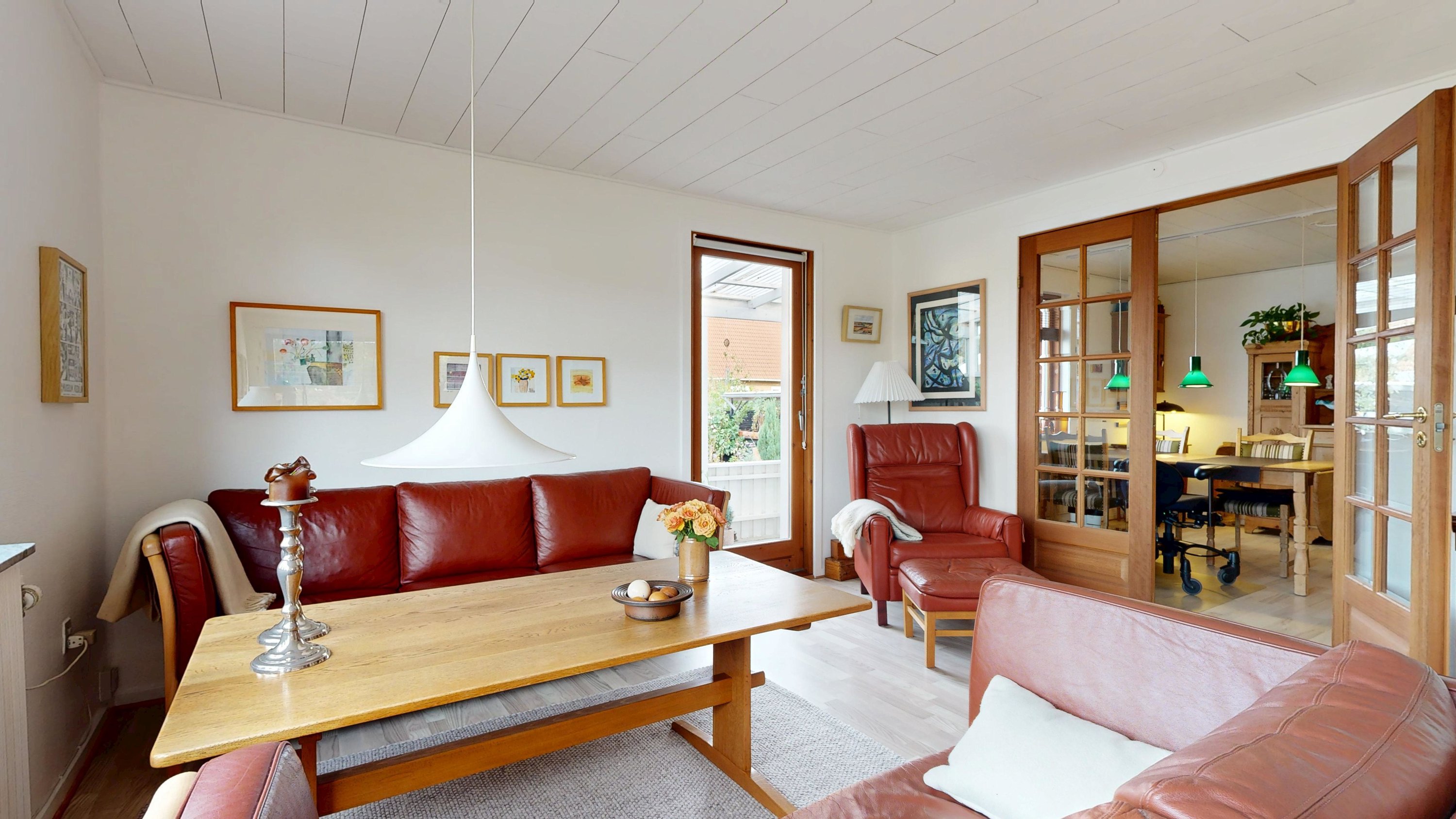 Fremhævet stue billede i fuldskærmstilstand. Billede af Birkevej 22, 8800 Viborg