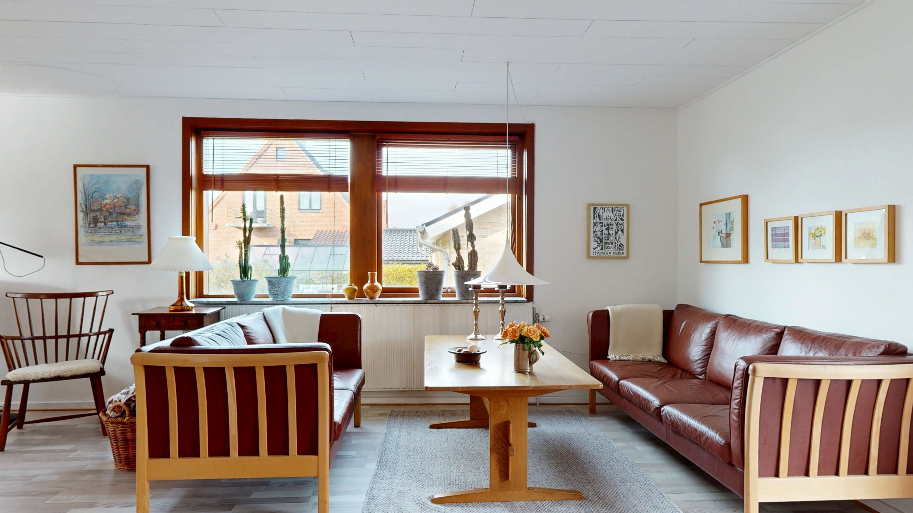 Fremhævet stue billede i fuldskærmstilstand. Billede af Birkevej 22, 8800 Viborg