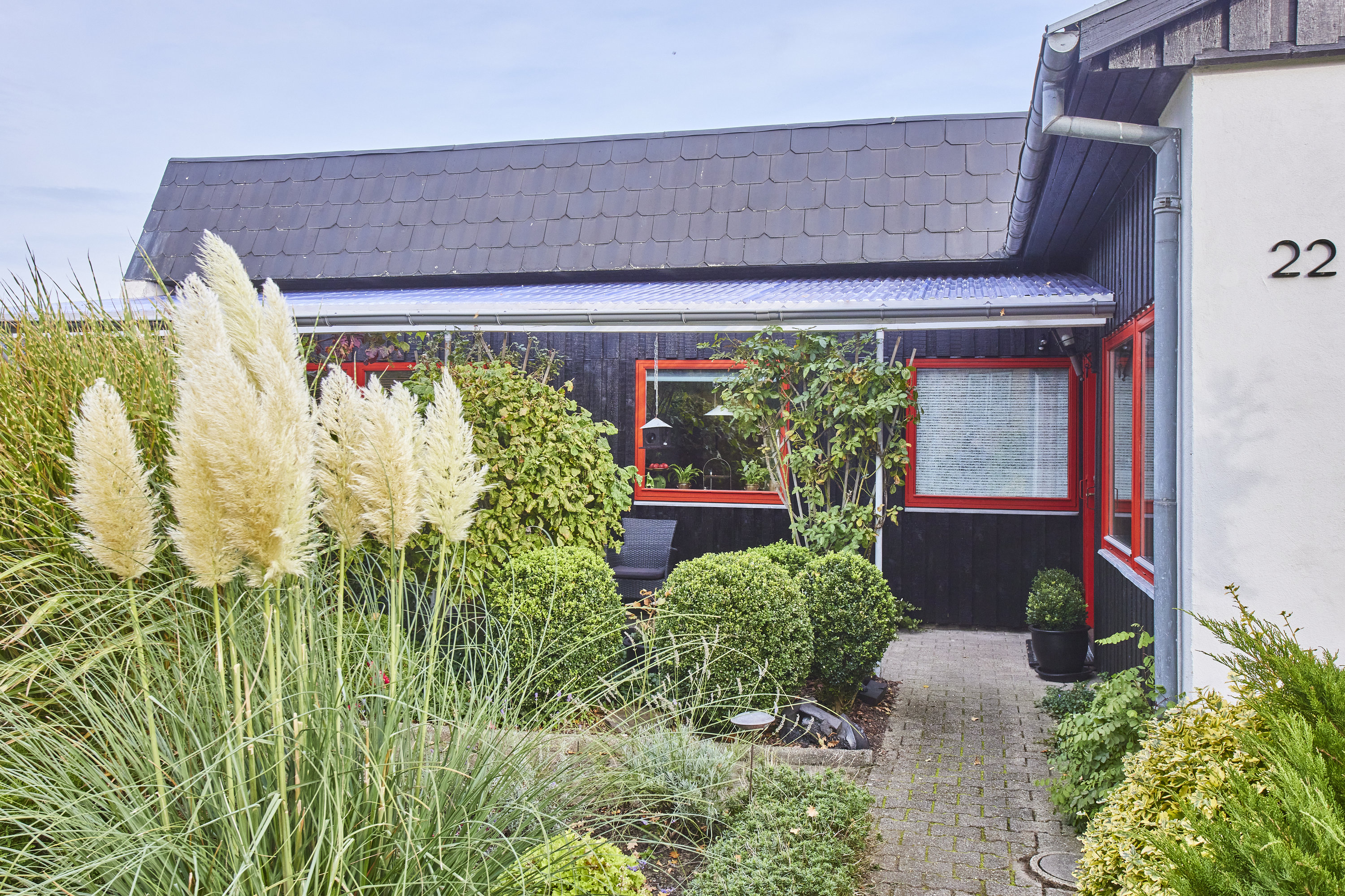 Fremhævet entré billede i fuldskærmstilstand. Billede af Birkevej 22, 8800 Viborg