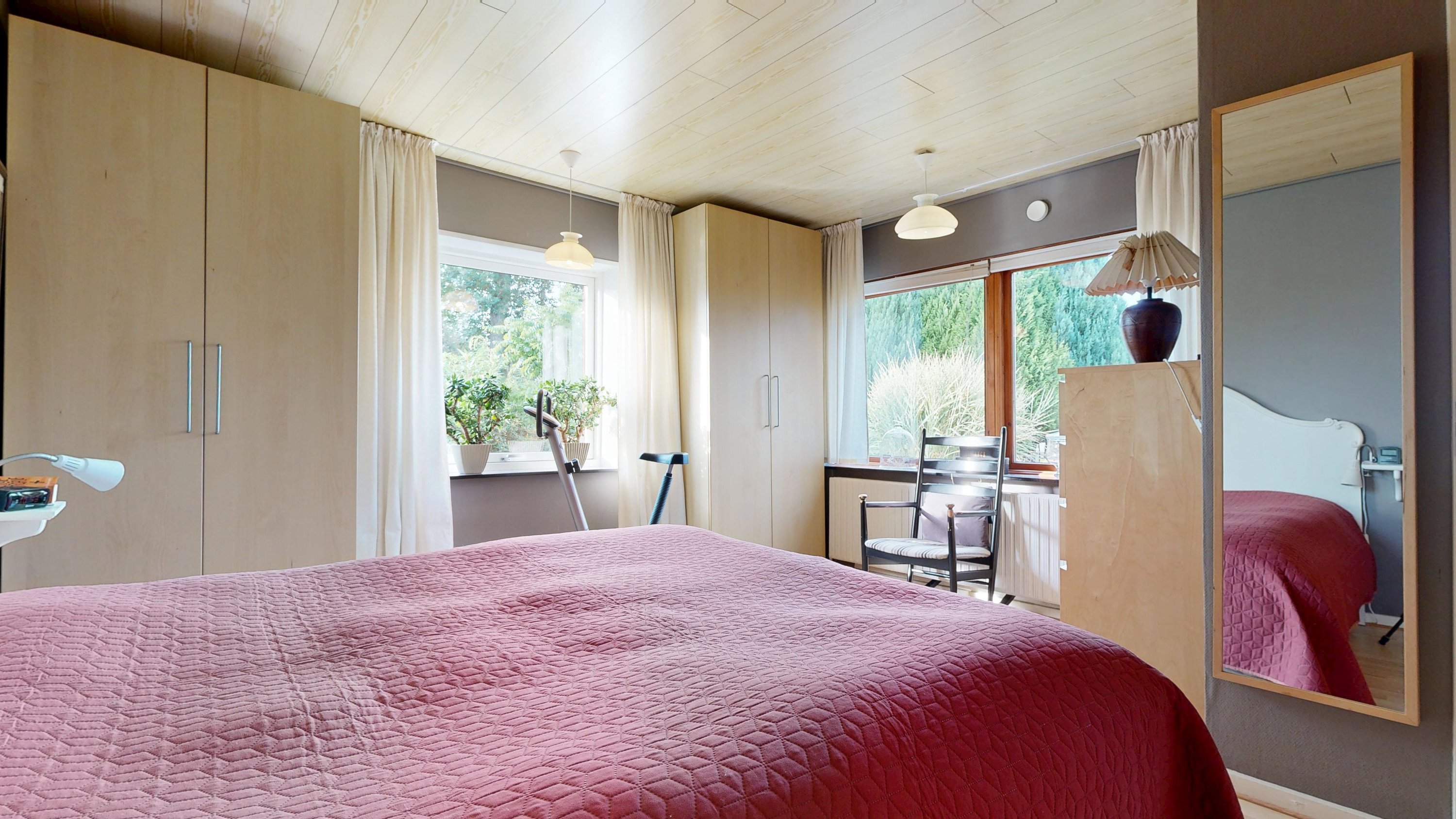 Fremhævet soveværelse billede i fuldskærmstilstand. Billede af Birkevej 22, 8800 Viborg