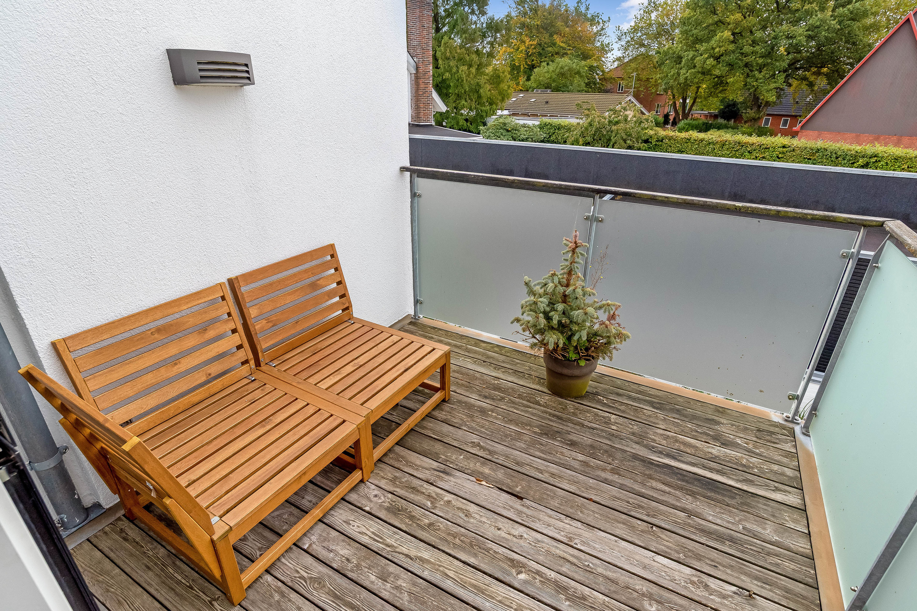 Fremhævet altan billede i fuldskærmstilstand. Billede af Skolegade 37C, 7500 Holstebro