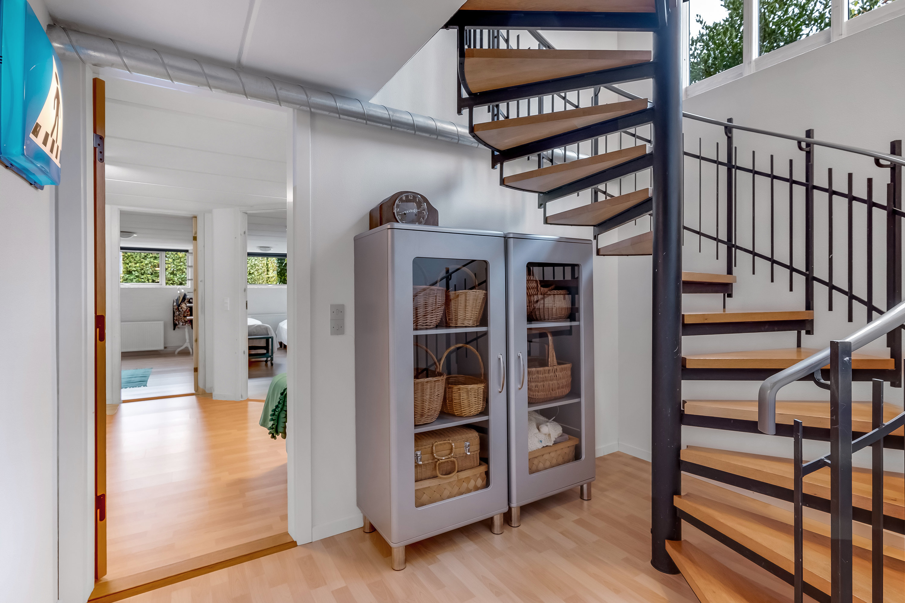 Fremhævet trappe billede i fuldskærmstilstand. Billede af Elmevænget 3, Tvis, 7500 Holstebro