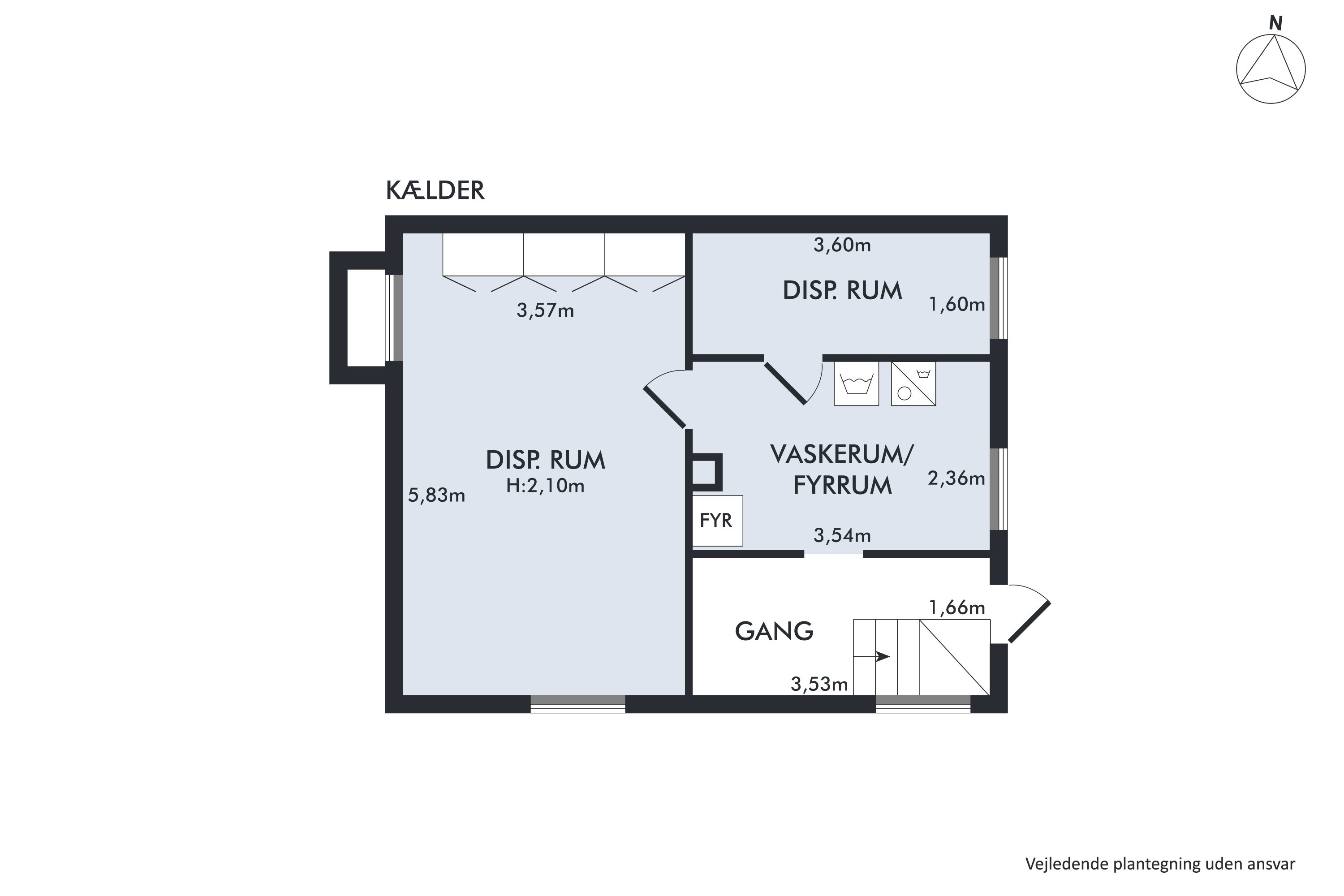 Plantegninger billede af Vangedevej 113, 2820 Gentofte