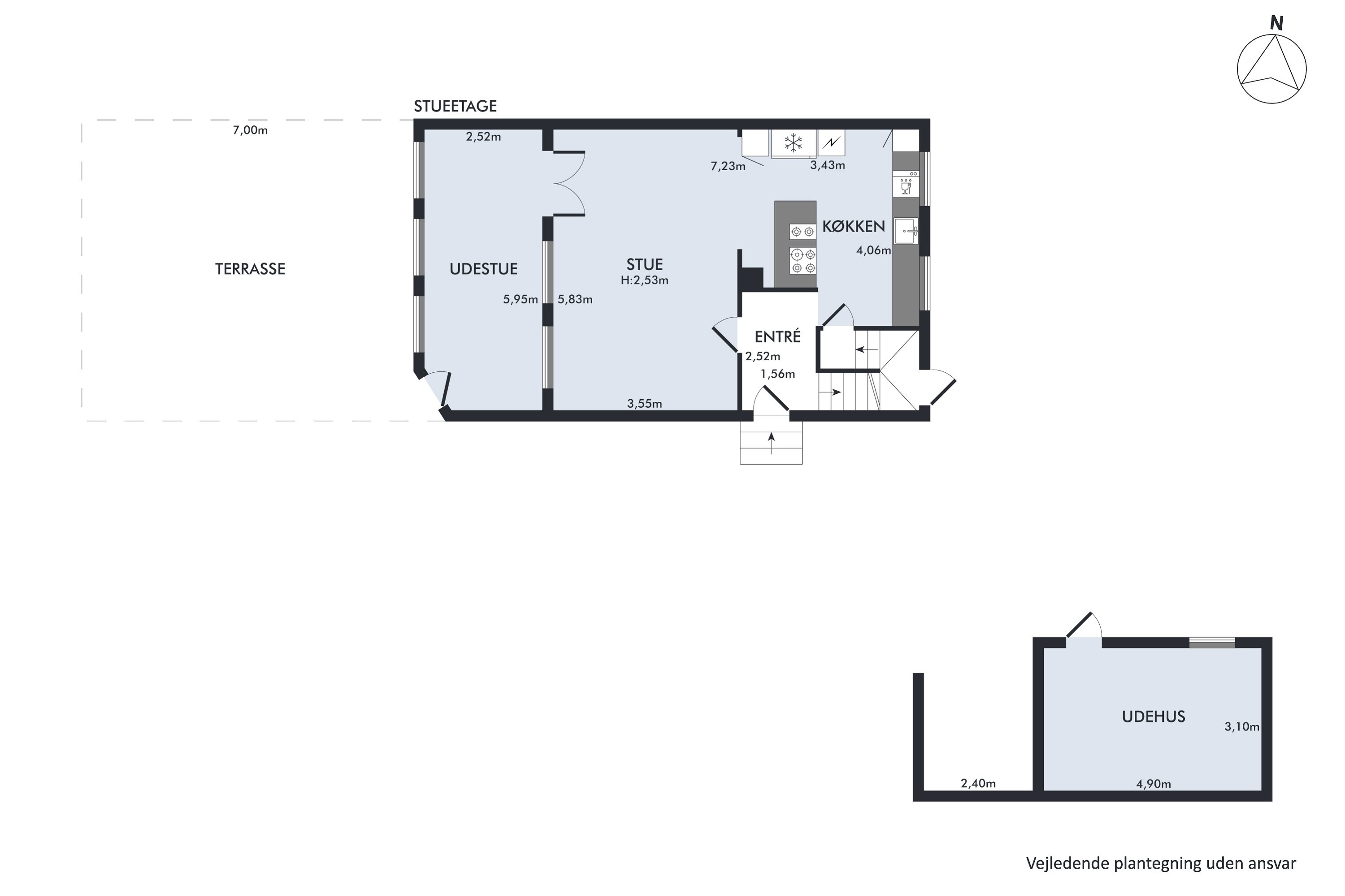 Plantegninger billede af Vangedevej 113, 2820 Gentofte