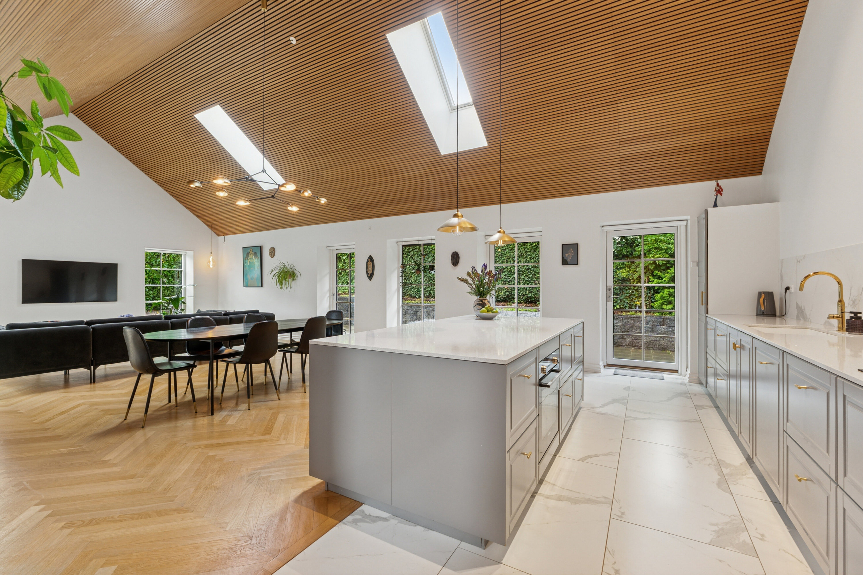 Villa: Køkken på Sophienberg Vænge 43, 2960 Rungsted Kyst