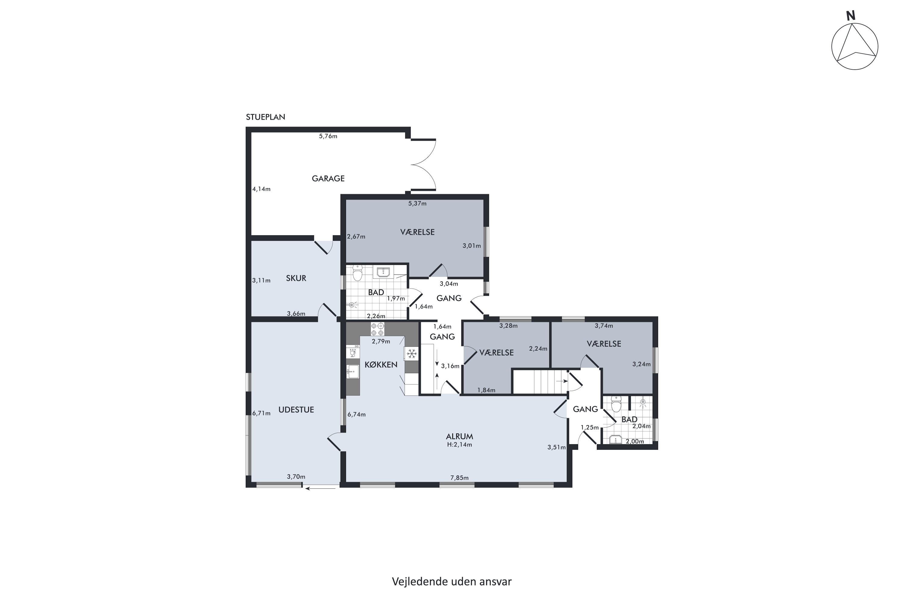 Plantegninger billede af Skolegade 22, Holbøl, 6340 Kruså