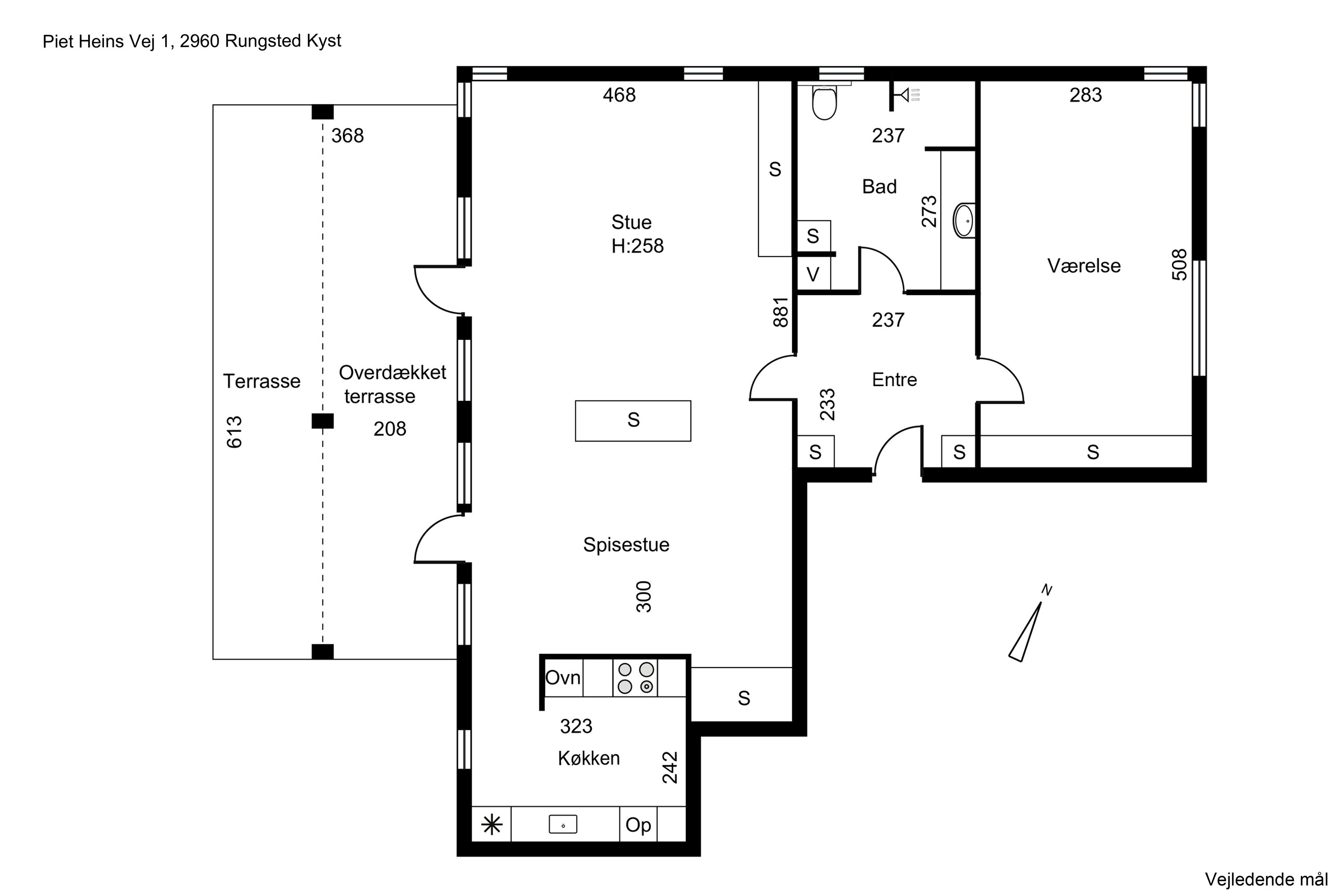 Plantegninger billede af Piet Heins Vej 1, 2960 Rungsted Kyst