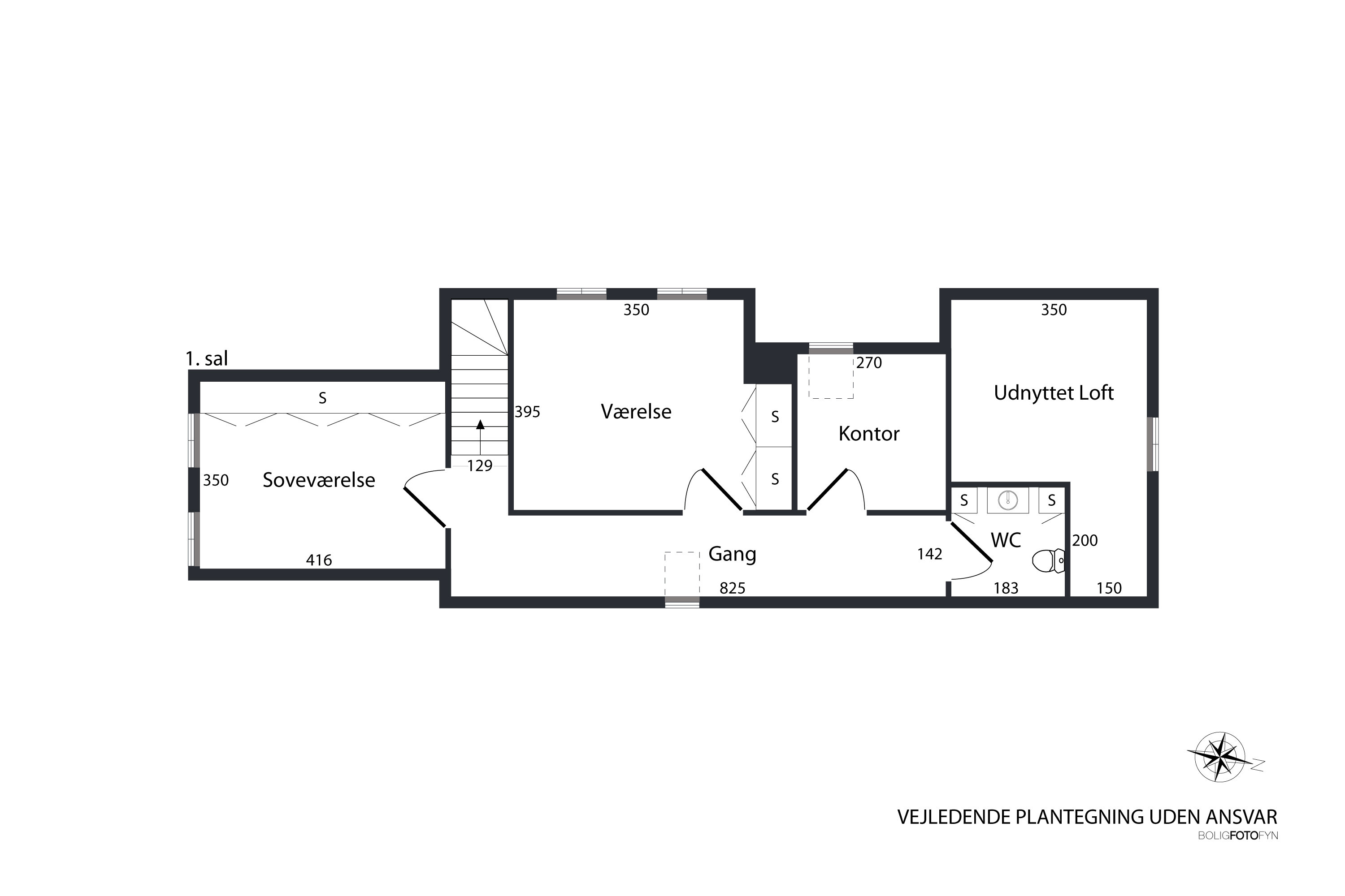 Plantegninger billede af Odensevej 24, Skallebjerg, 5683 Haarby