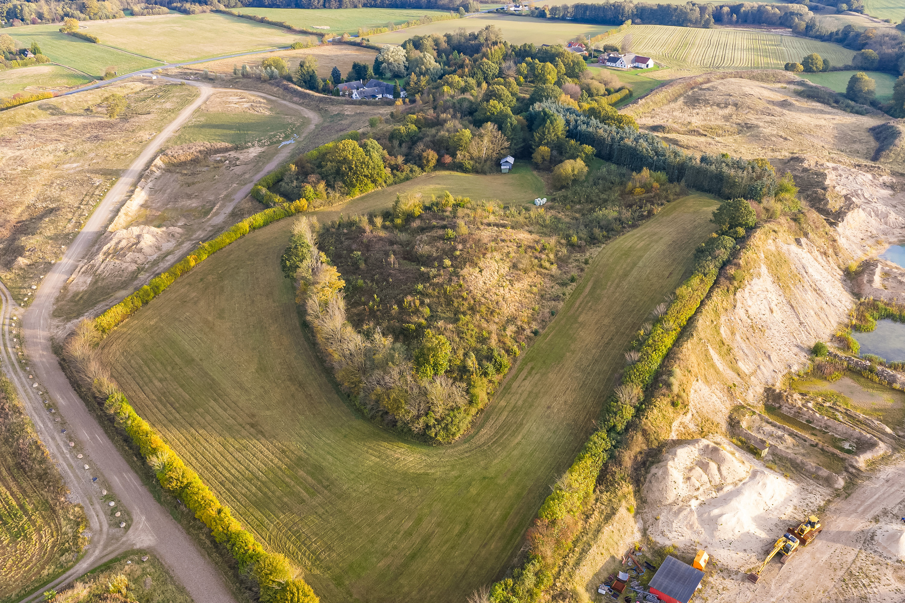 Fremhævet grund billede i fuldskærmstilstand. Billede af Odensevej 24, Skallebjerg, 5683 Haarby
