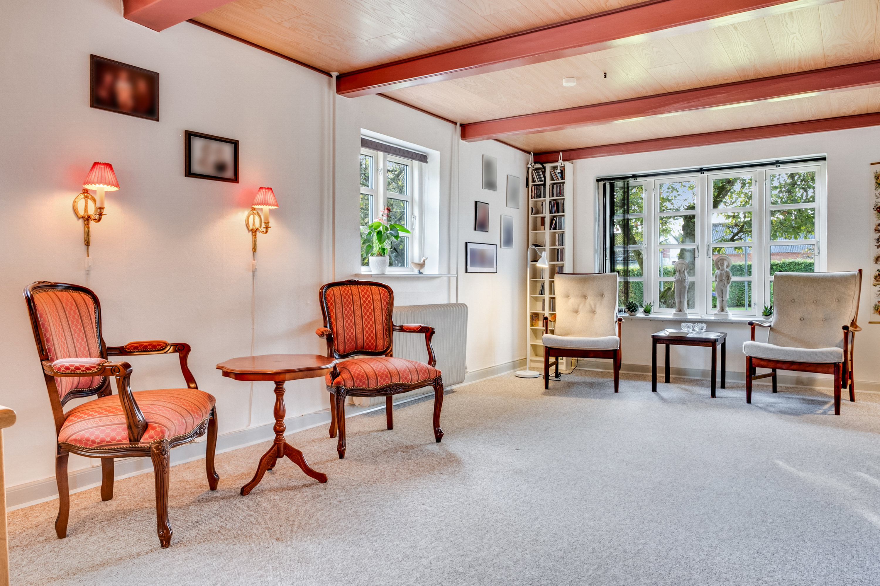 Fremhævet stue billede i fuldskærmstilstand. Billede af Odensevej 24, Skallebjerg, 5683 Haarby