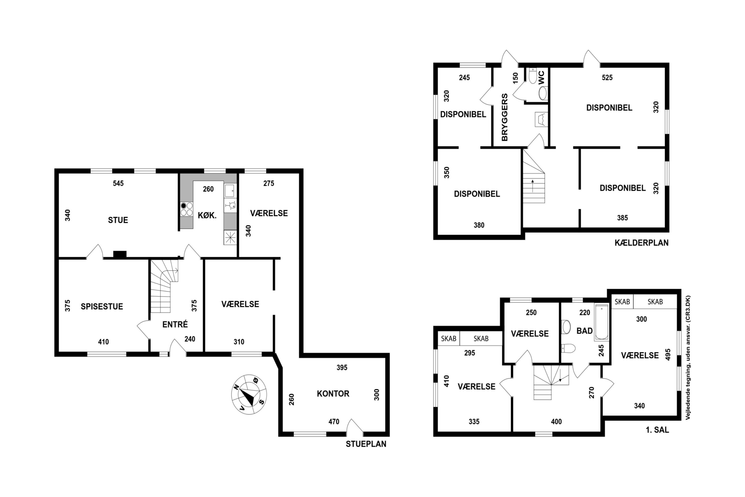 Plantegninger billede af Usserød Kongevej 40A, 2970 Hørsholm