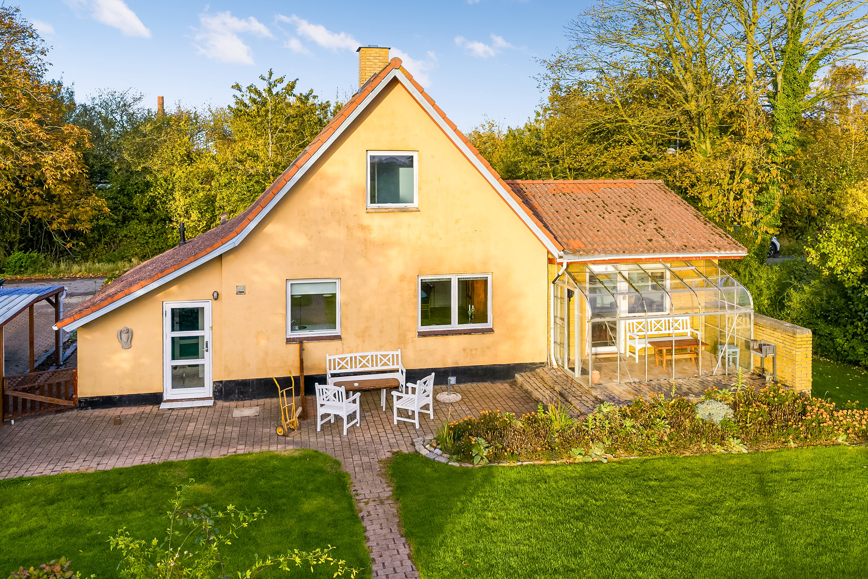 Fremhævet have billede i fuldskærmstilstand. Billede af Hasseriisvej 16, Kauslunde, 5500 Middelfart