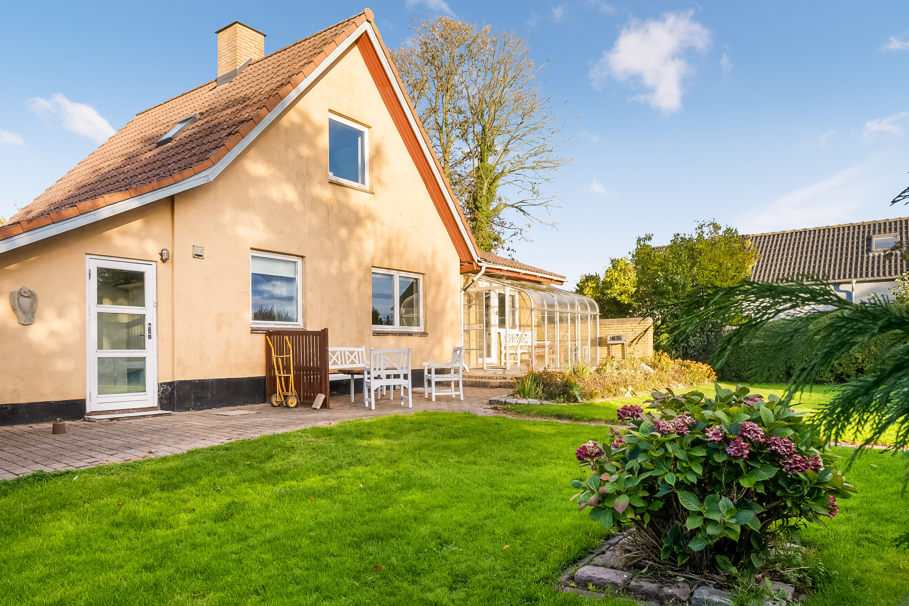 Fremhævet have billede i fuldskærmstilstand. Billede af Hasseriisvej 16, Kauslunde, 5500 Middelfart