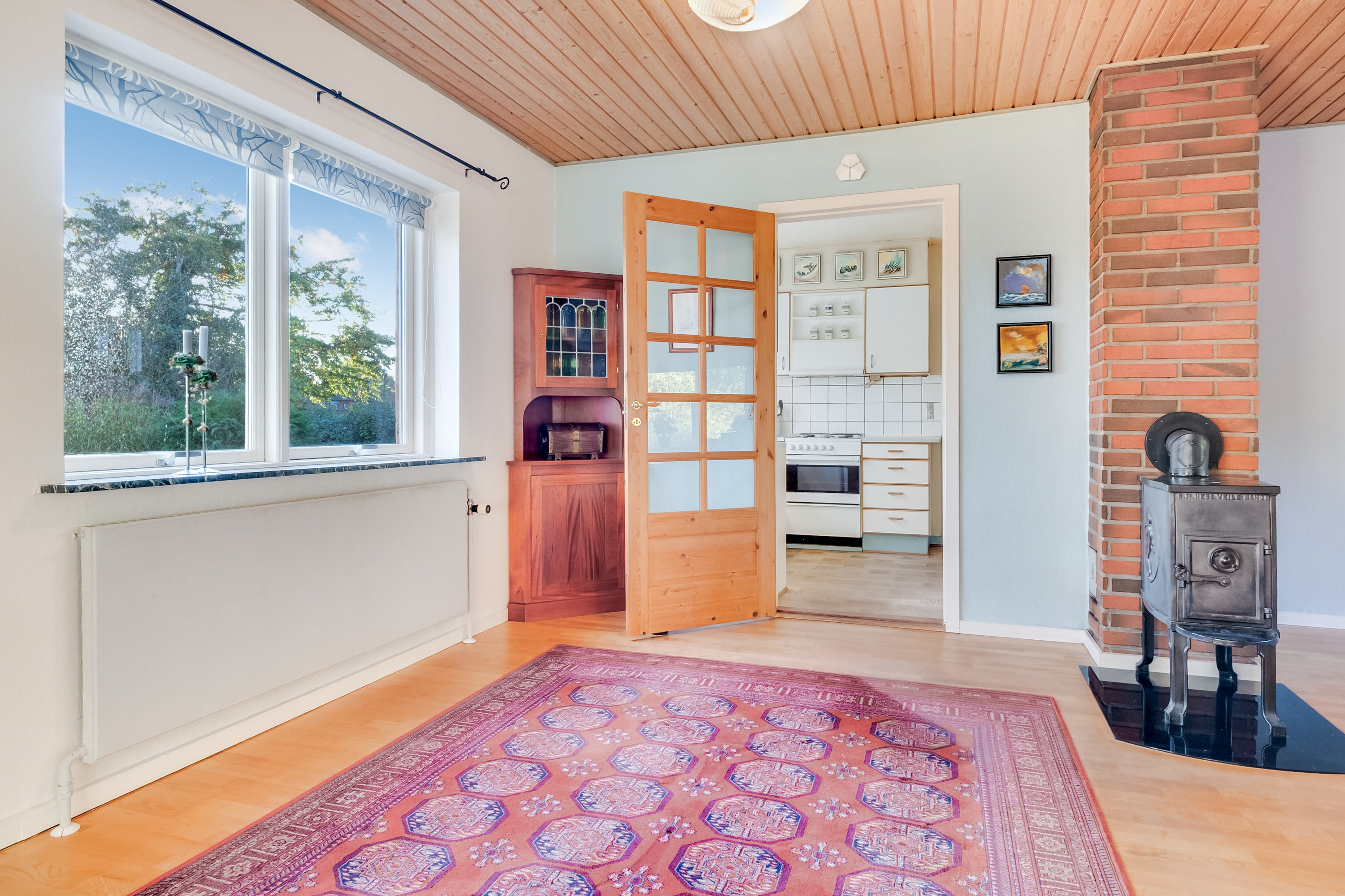 Fremhævet køkken billede i fuldskærmstilstand. Billede af Hasseriisvej 16, Kauslunde, 5500 Middelfart