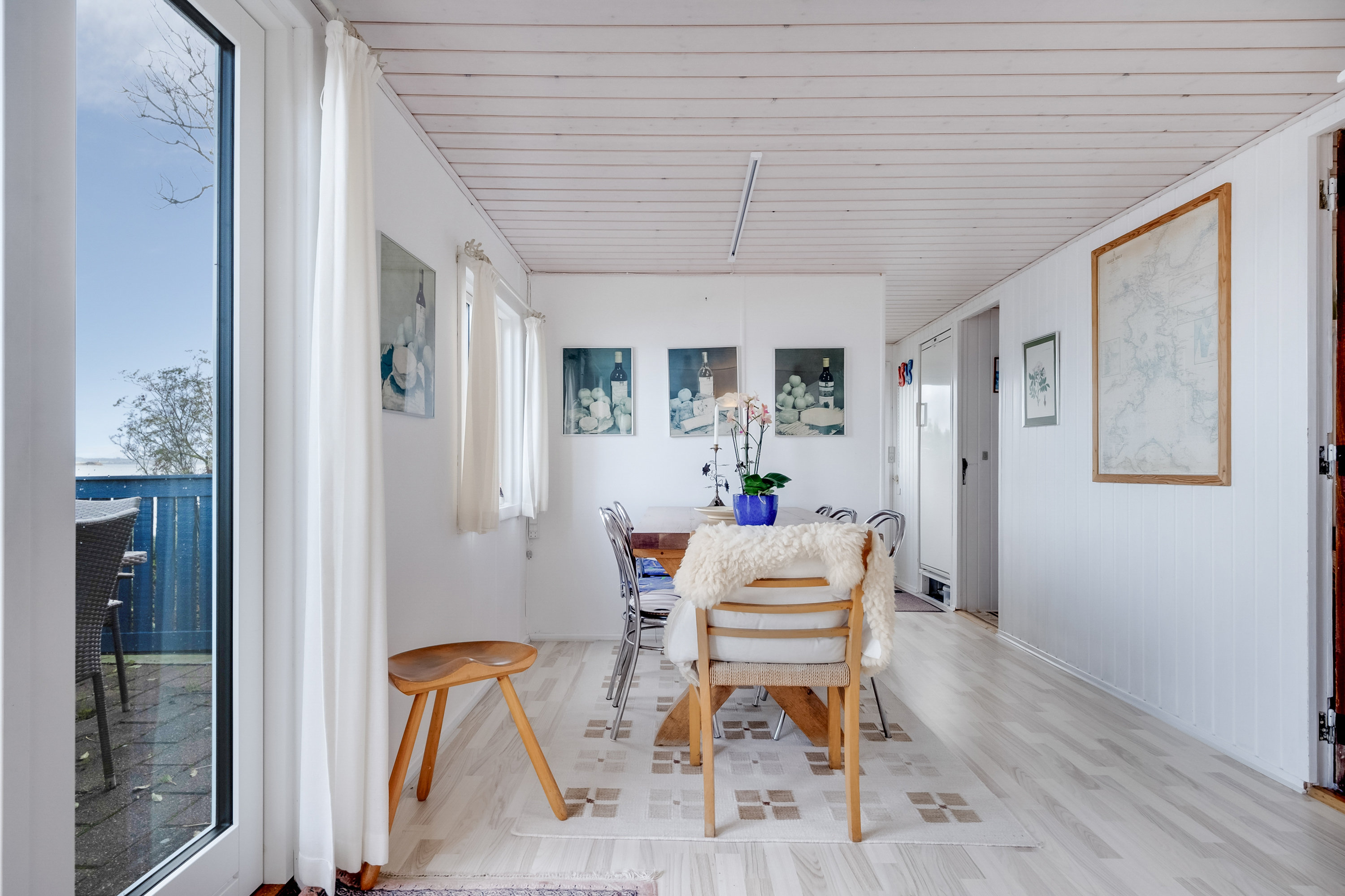 Fremhævet spisestue billede i fuldskærmstilstand. Billede af Strandbakken 59, Helnæs, 5631 Ebberup