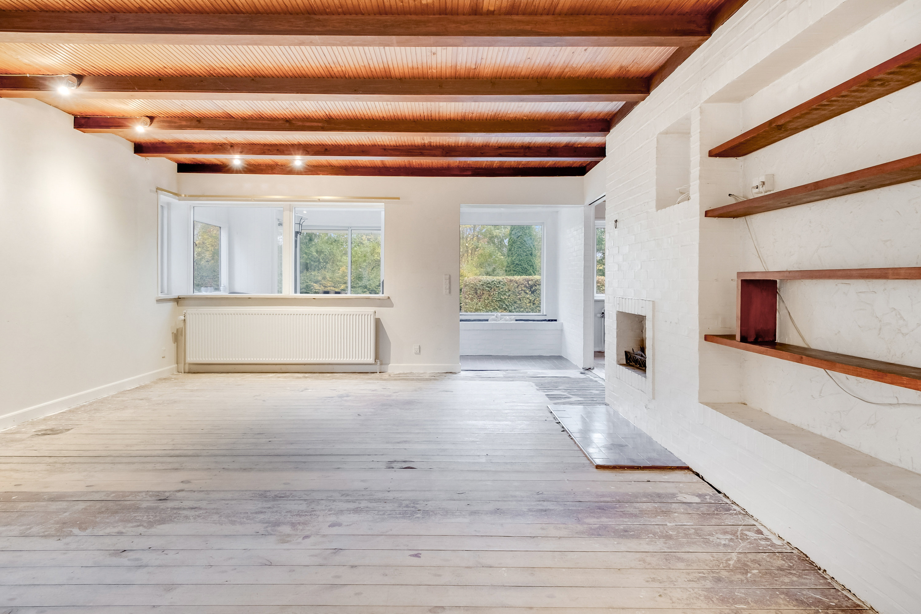 Fremhævet stue billede i fuldskærmstilstand. Billede af Fasanvej 29, 5863 Ferritslev Fyn