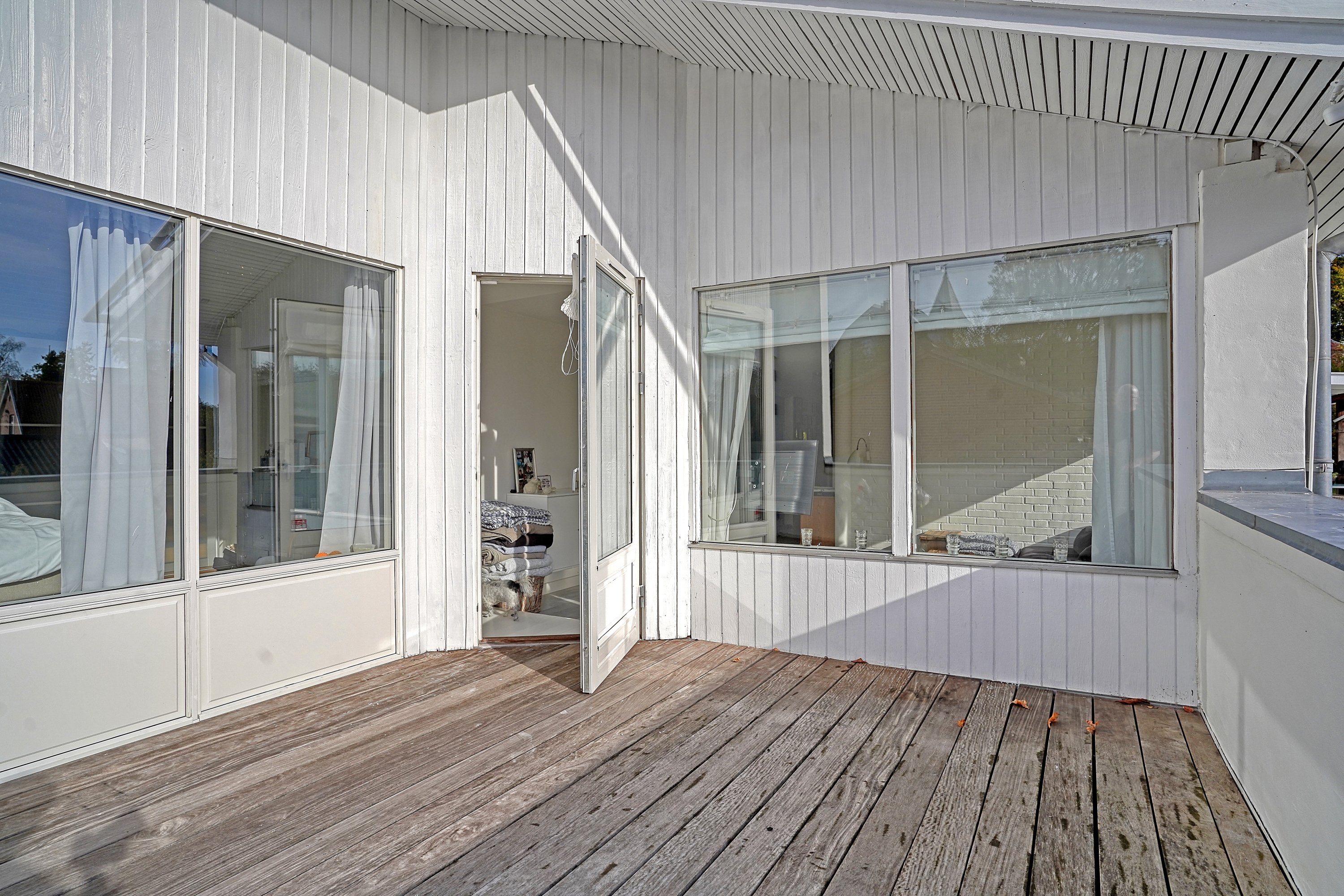 Fremhævet altan billede i fuldskærmstilstand. Billede af Fyrrebakken 7, 3400 Hillerød