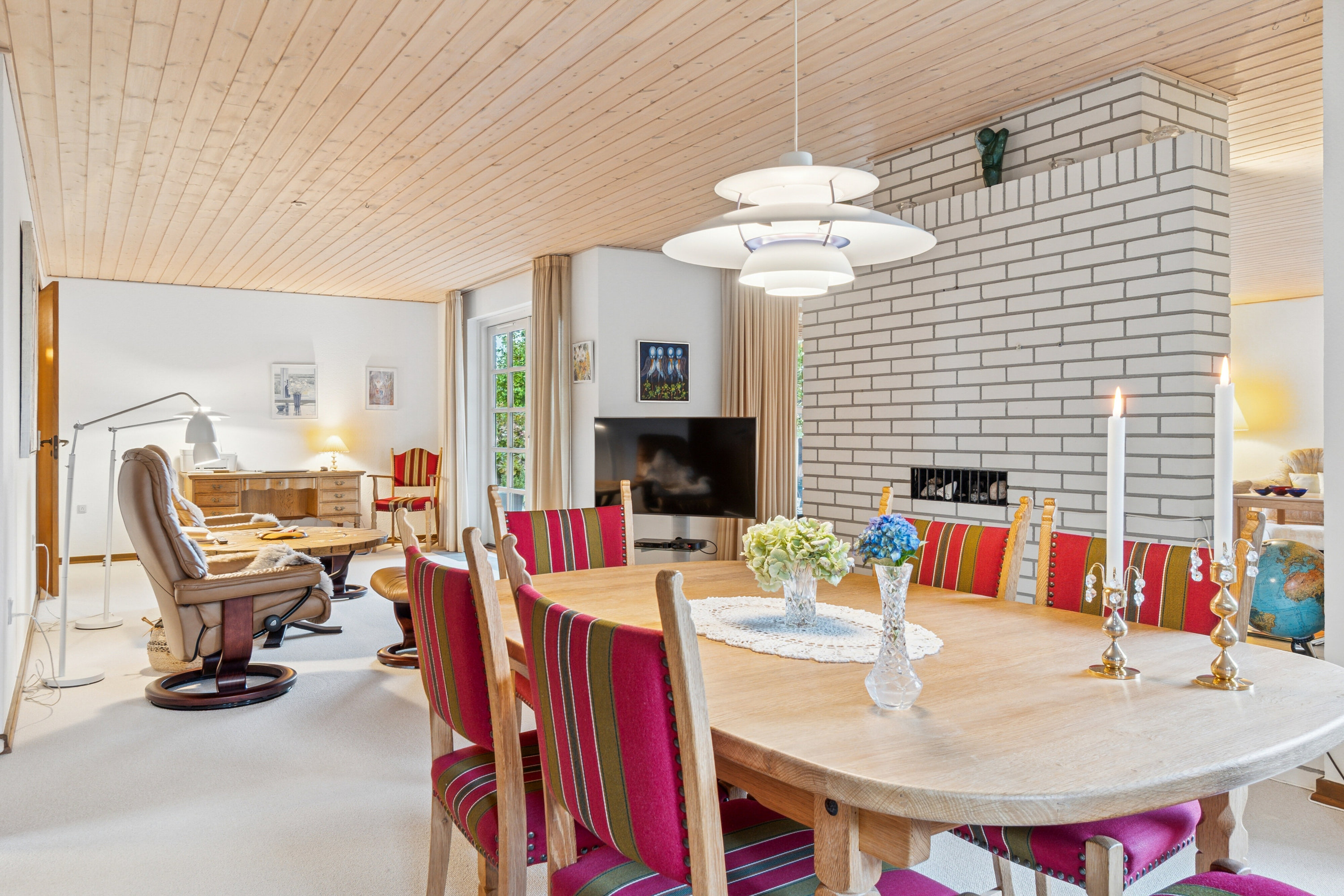 Fremhævet spisestue billede i fuldskærmstilstand. Billede af Baldersvej 26, 6040 Egtved