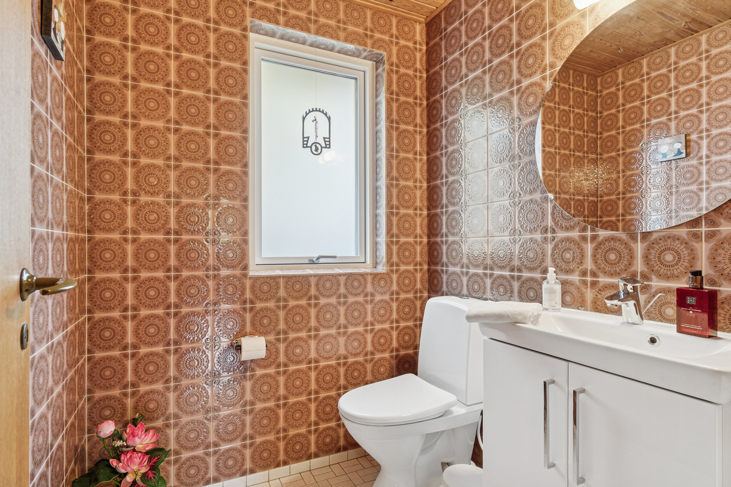 Fremhævet badeværelse billede i fuldskærmstilstand. Billede af Baldersvej 26, 6040 Egtved