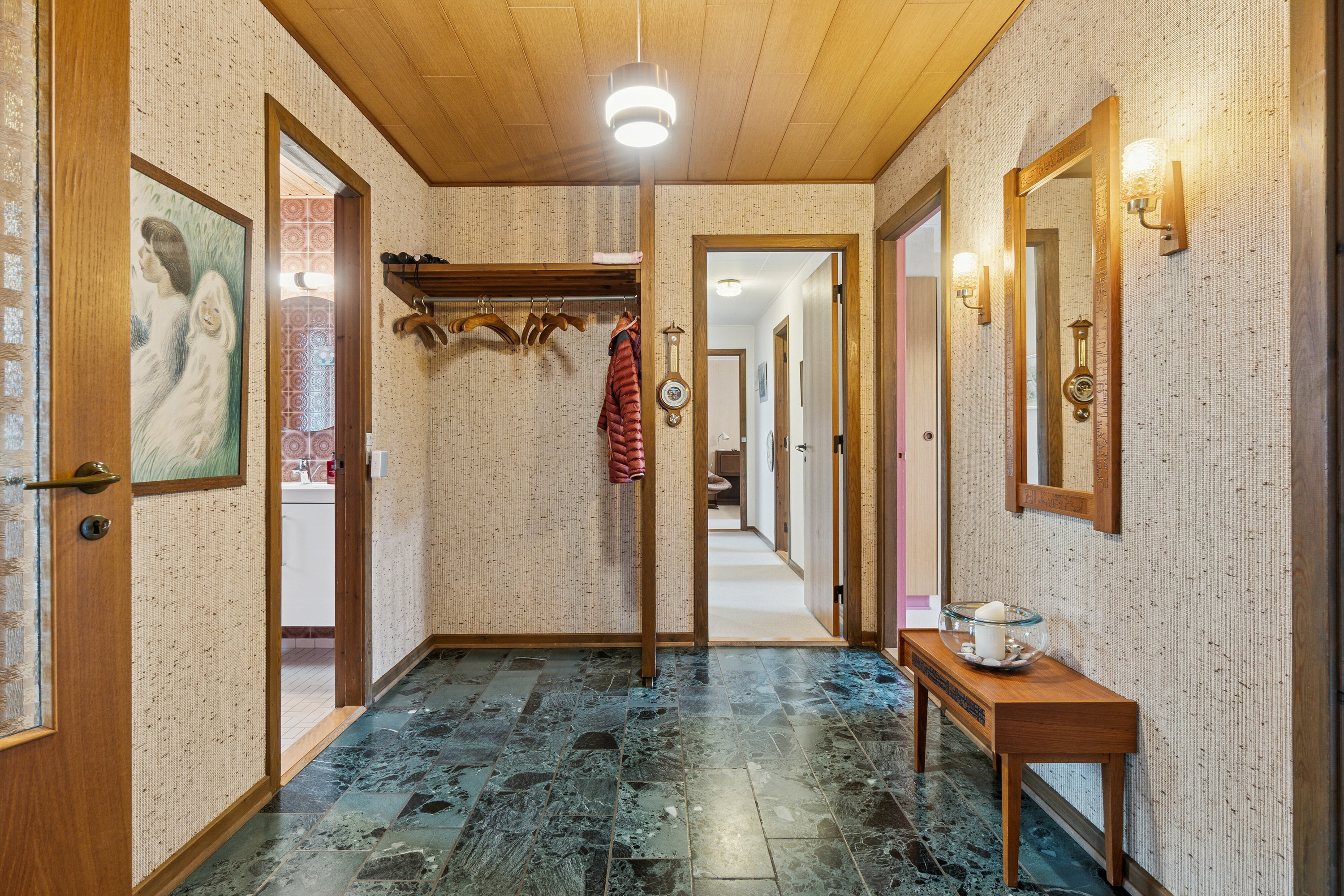 Fremhævet gang billede i fuldskærmstilstand. Billede af Baldersvej 26, 6040 Egtved